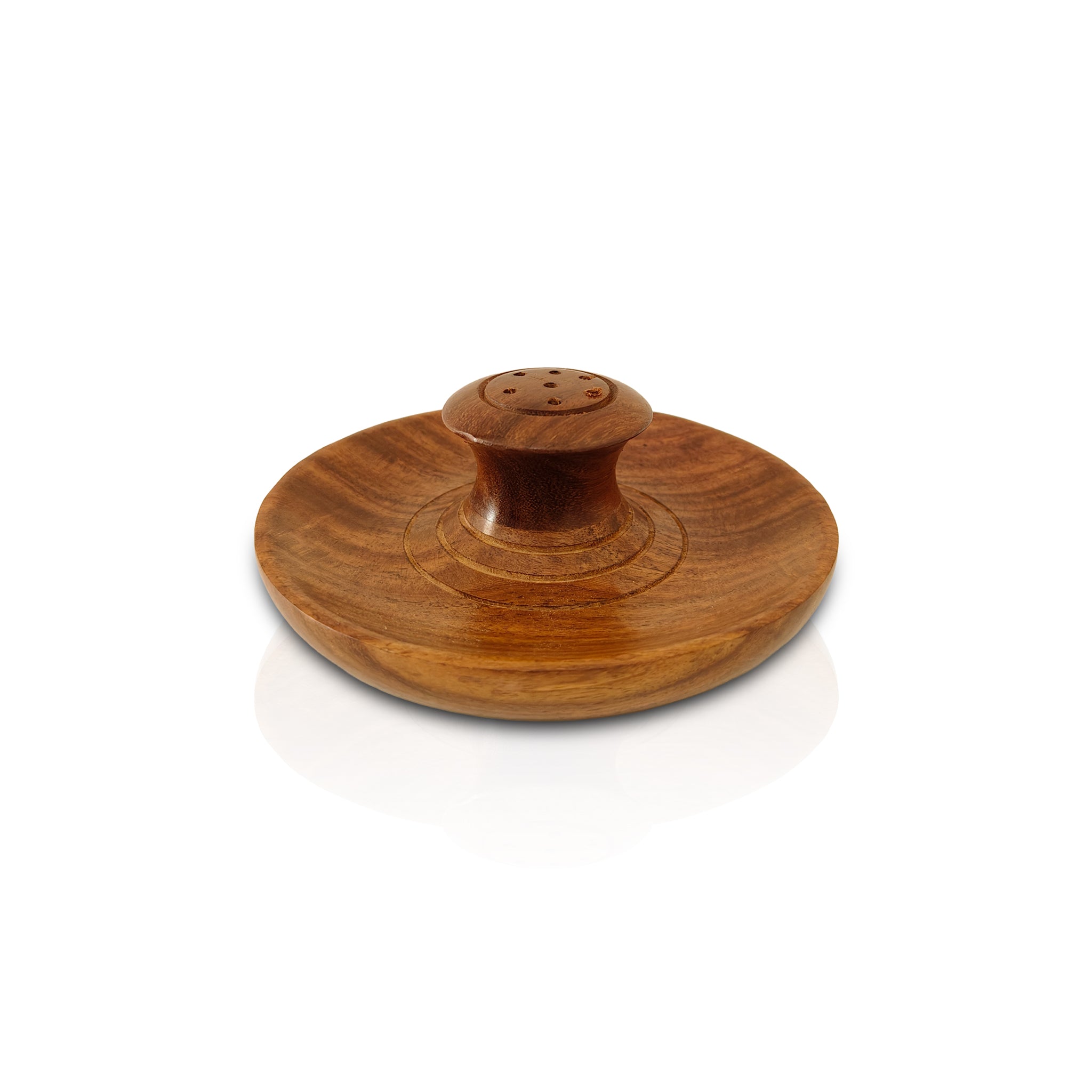 Large Round Wooden Agarbathi Stand – Premi...