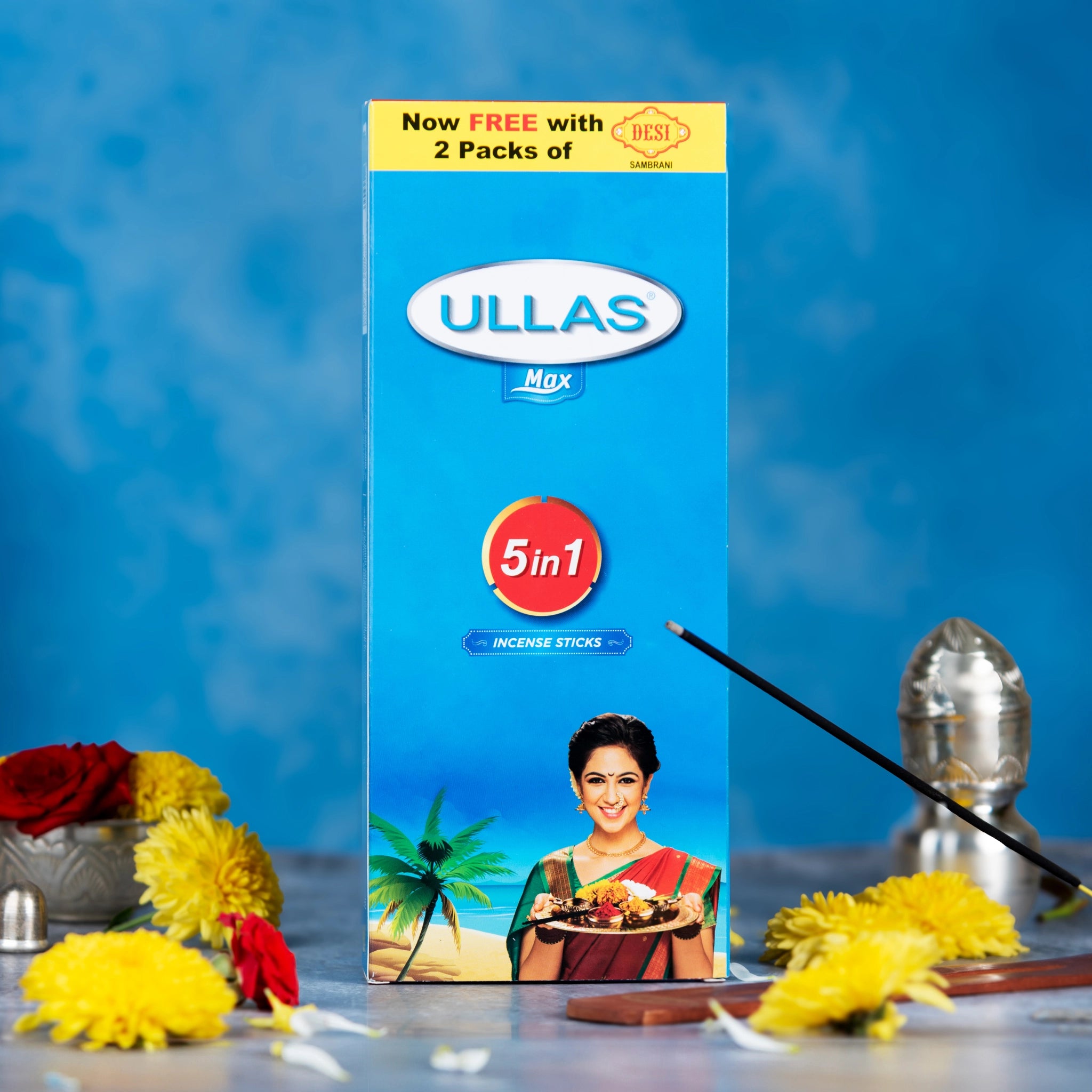 Ullas Max 5 in 1 Agarbathi - Incense Stick...
