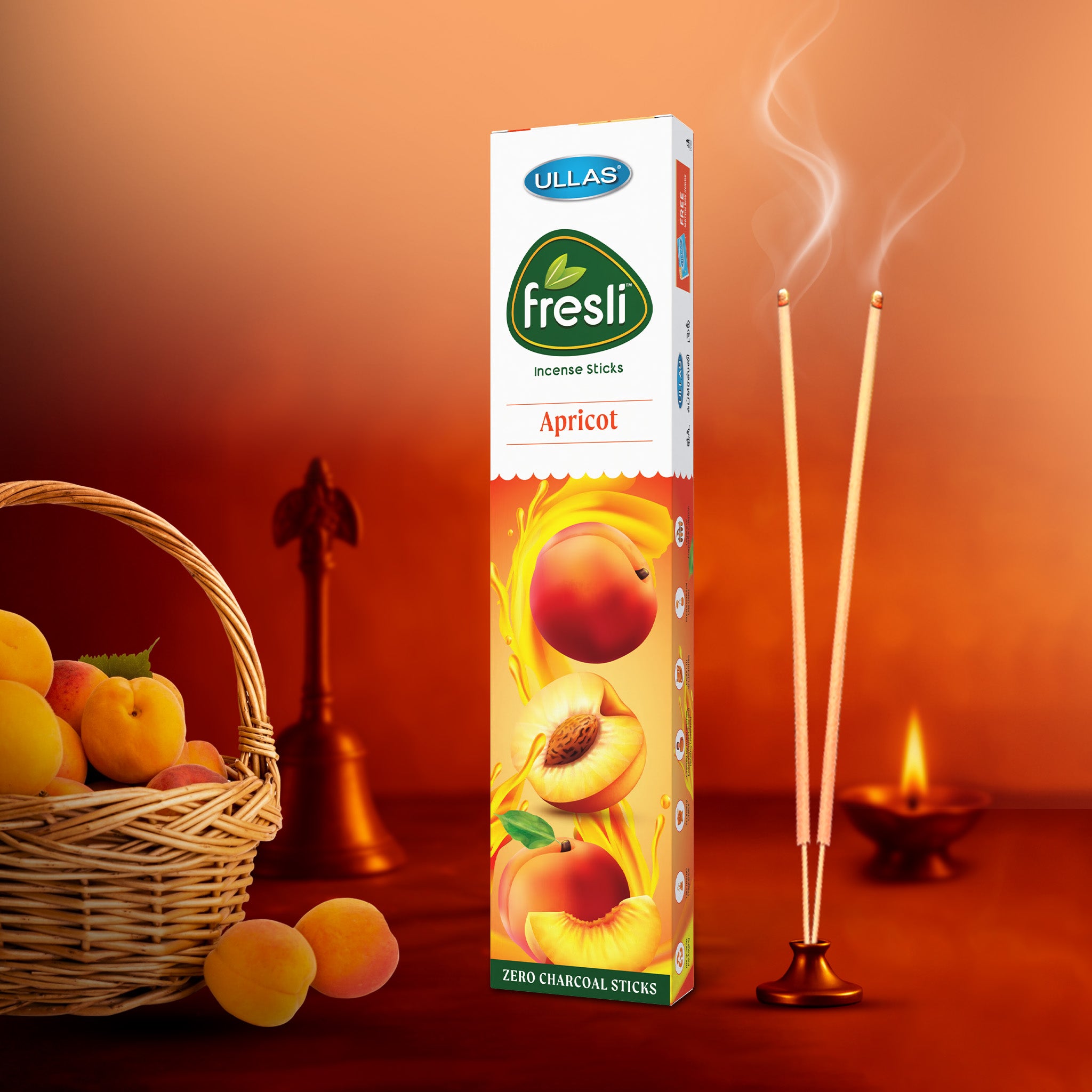 Fresli Apricot Agarbathi By Ullas