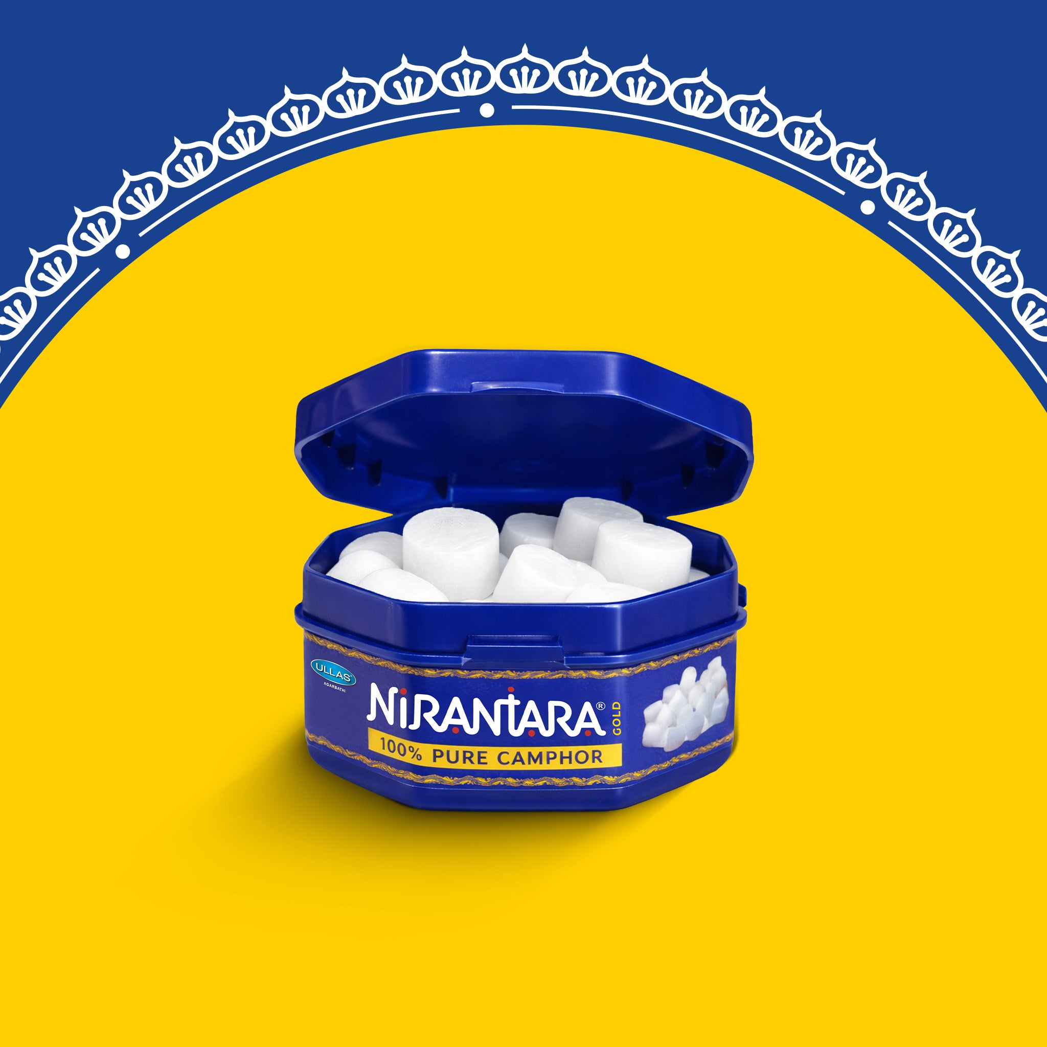 Nirantara Gold 100% Pure Camphor for Pooja...