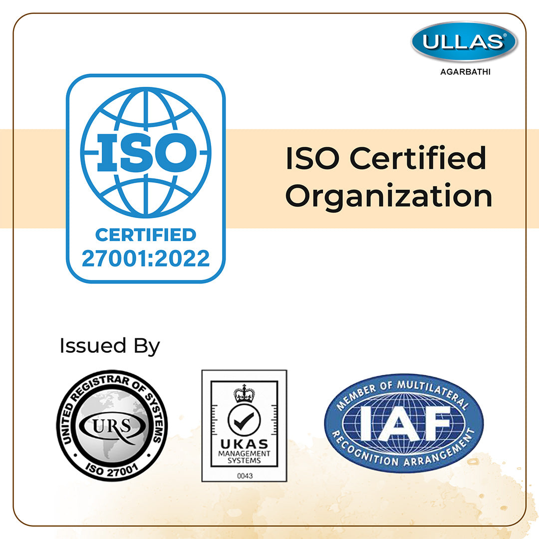 Ullas Ayka Assorted Pack of 6 - Premium Agarbathi