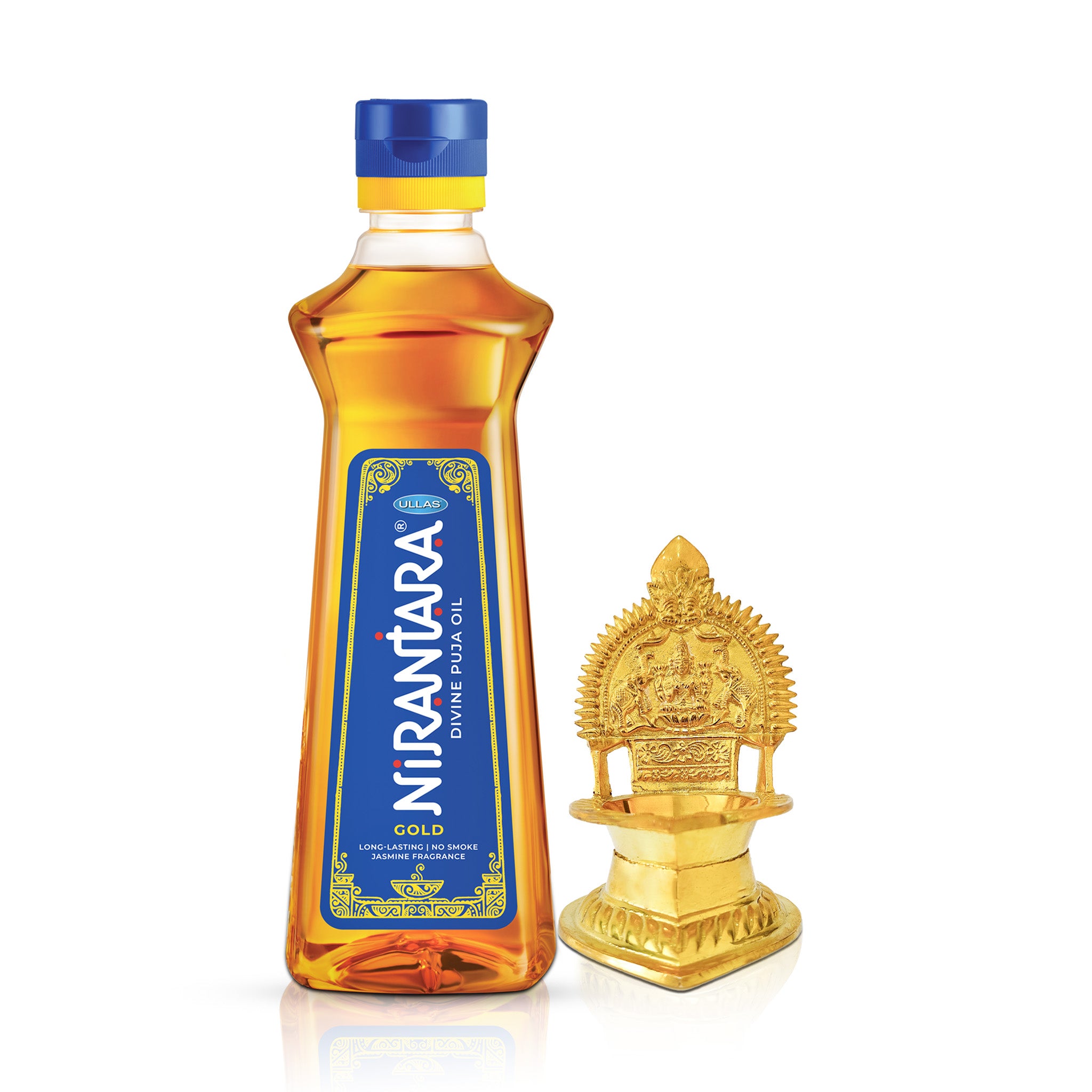 Nirantara Gold Divine Puja Oil 1L & Divine...