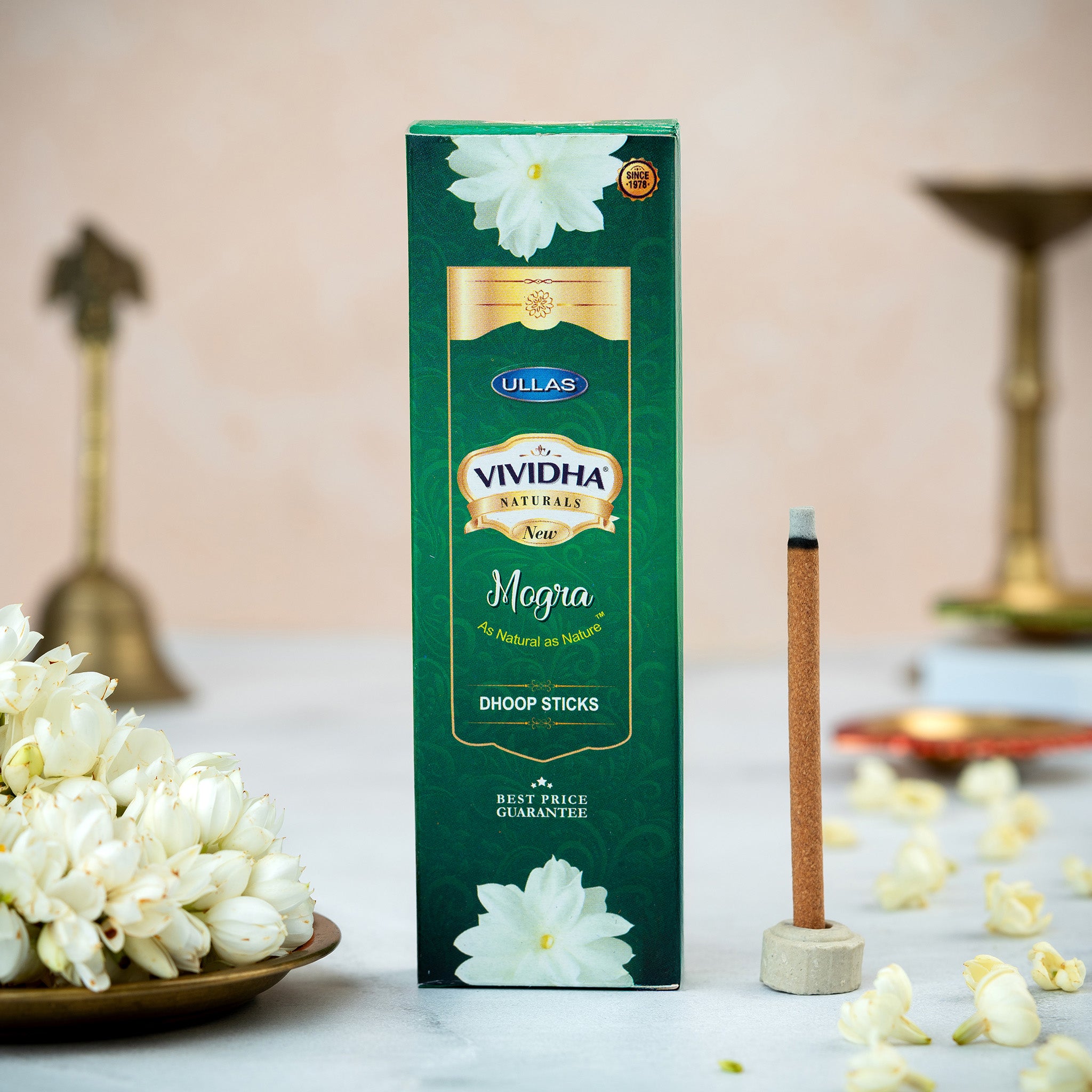 Vividha Mogra Bambooless Incense/Dhoop Sticks