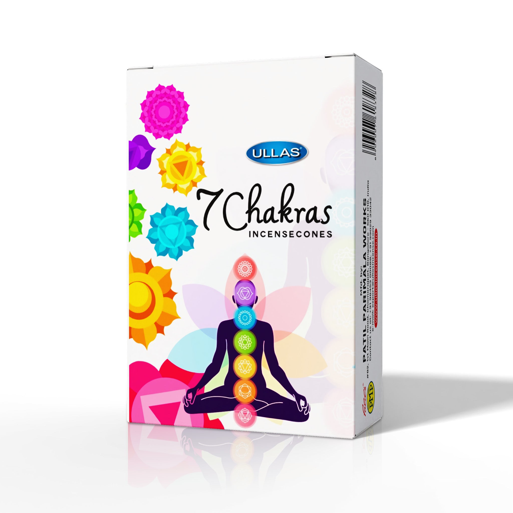 7 Chakras Incense Cones