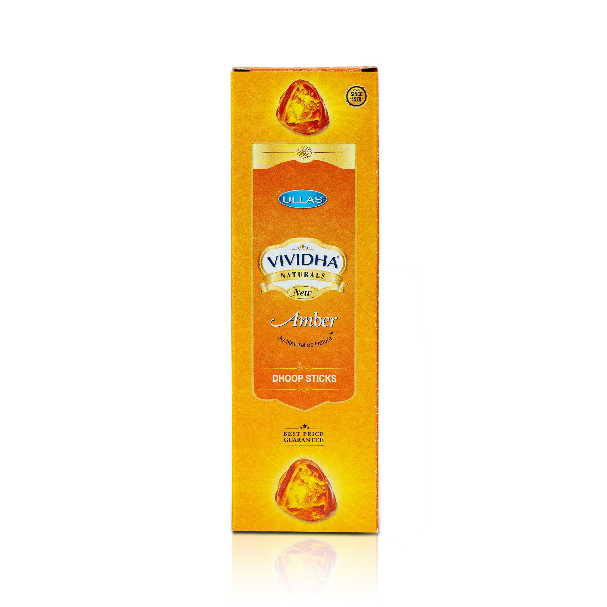 Vividha Amber Bambooless Dhoop Sticks