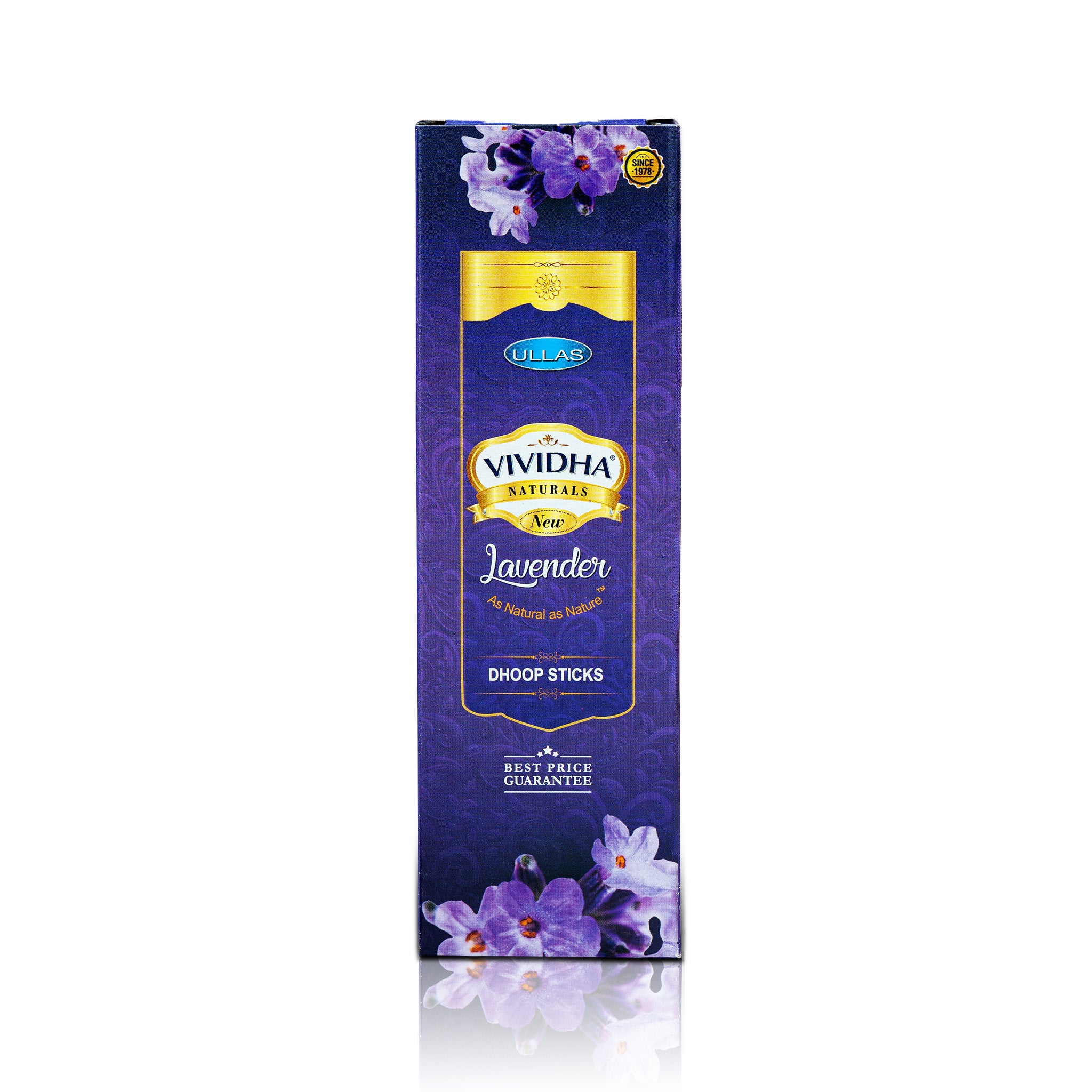 Vividha Lavender Bambooless Dhoop Sticks