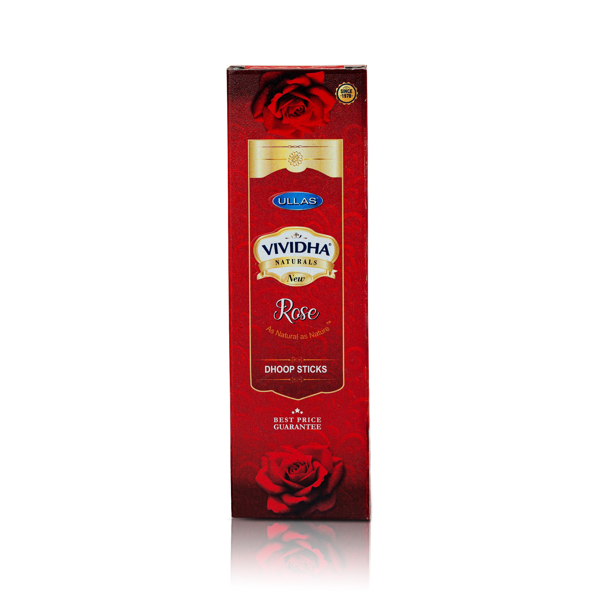 Vividha Rose Bambooless Dhoop Sticks