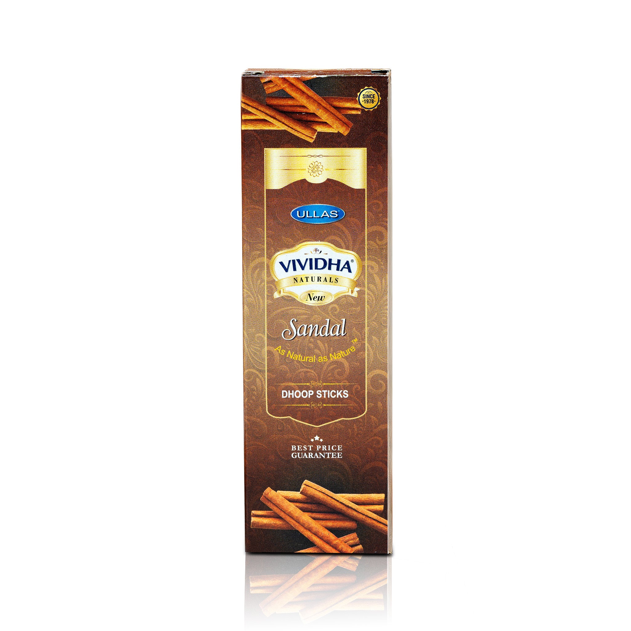 Vividha Sandal Bambooless Dhoop Sticks