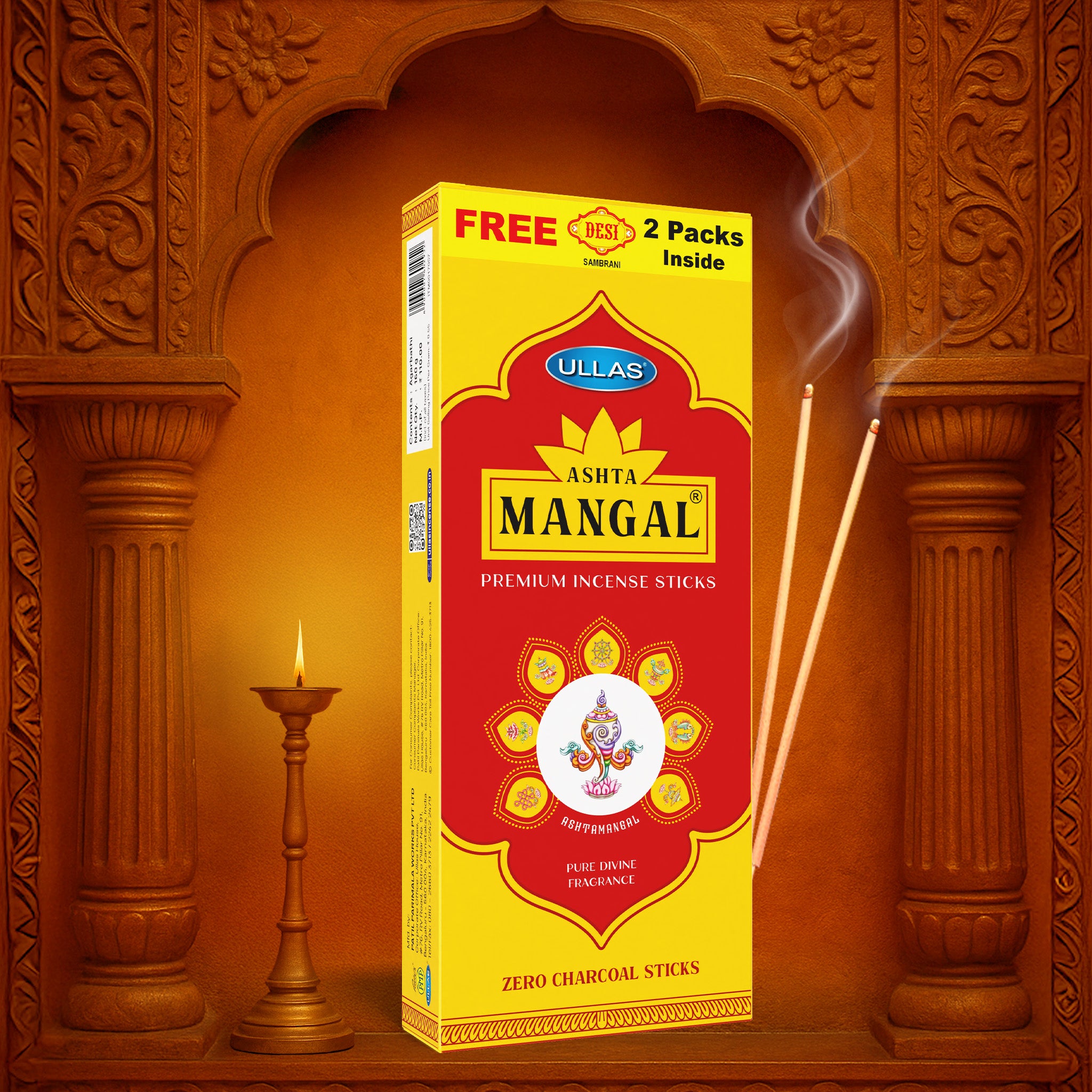Ullas Ashta Mangal - Charcoal Free Premium...