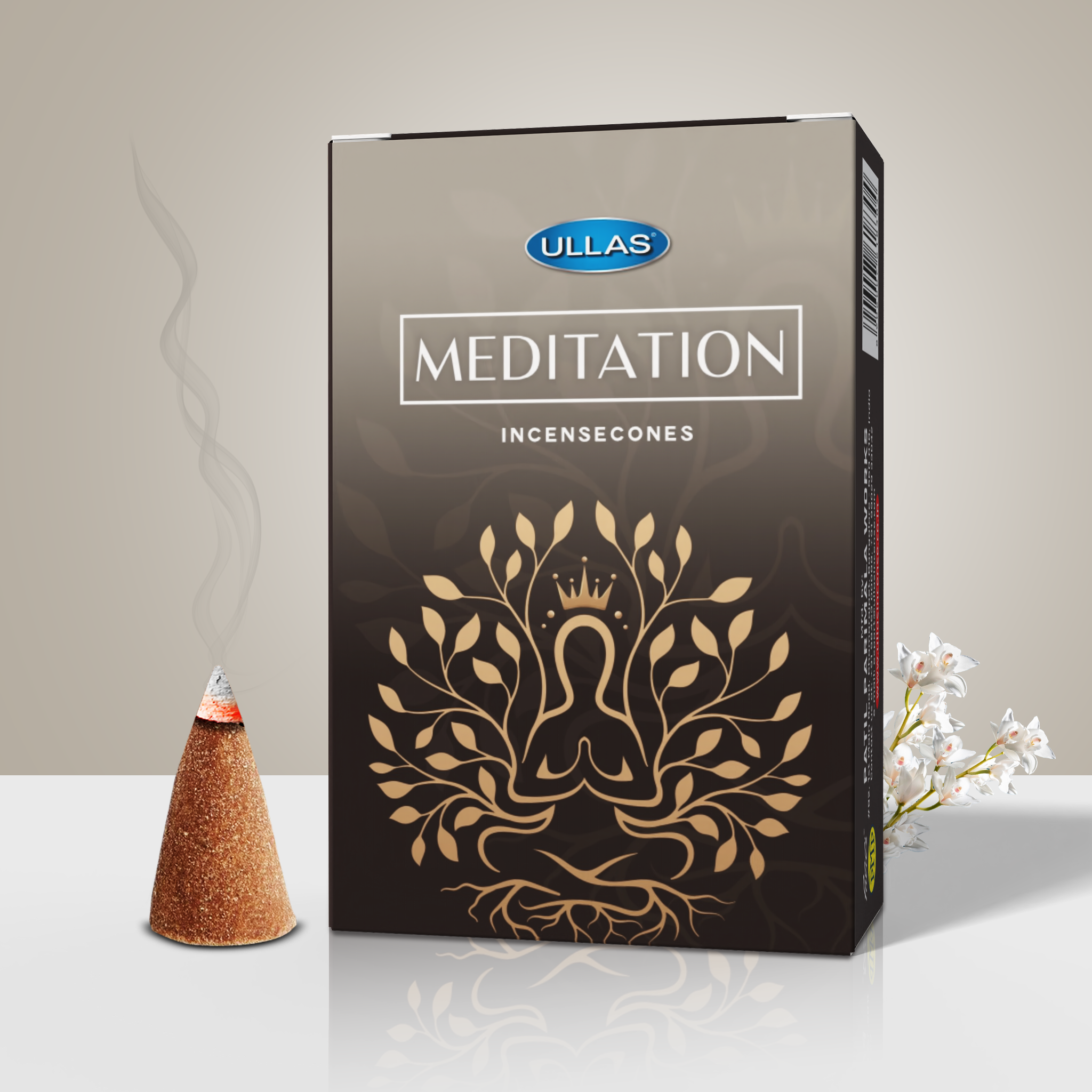 Ullas Meditation Incense Cones
