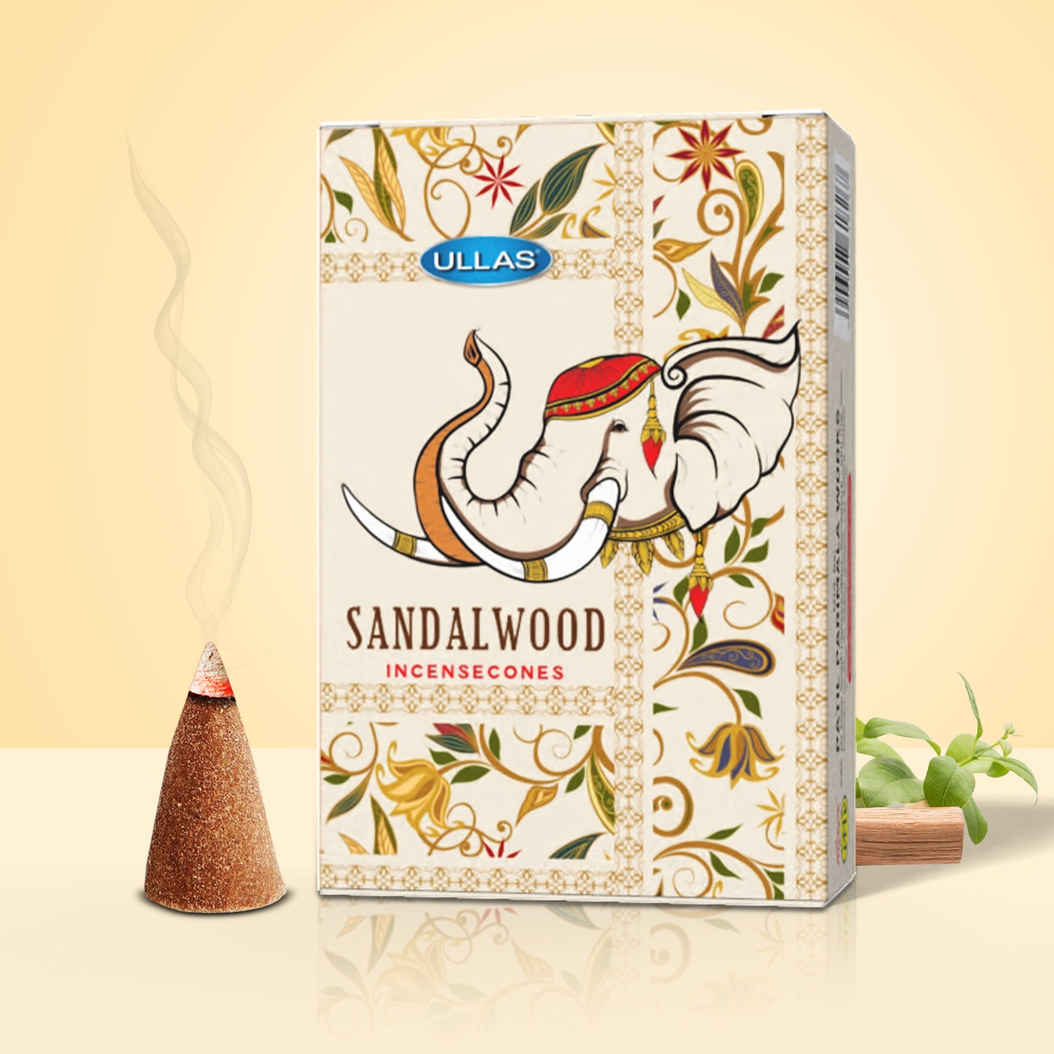 Ullas Sandalwood Incense Cones