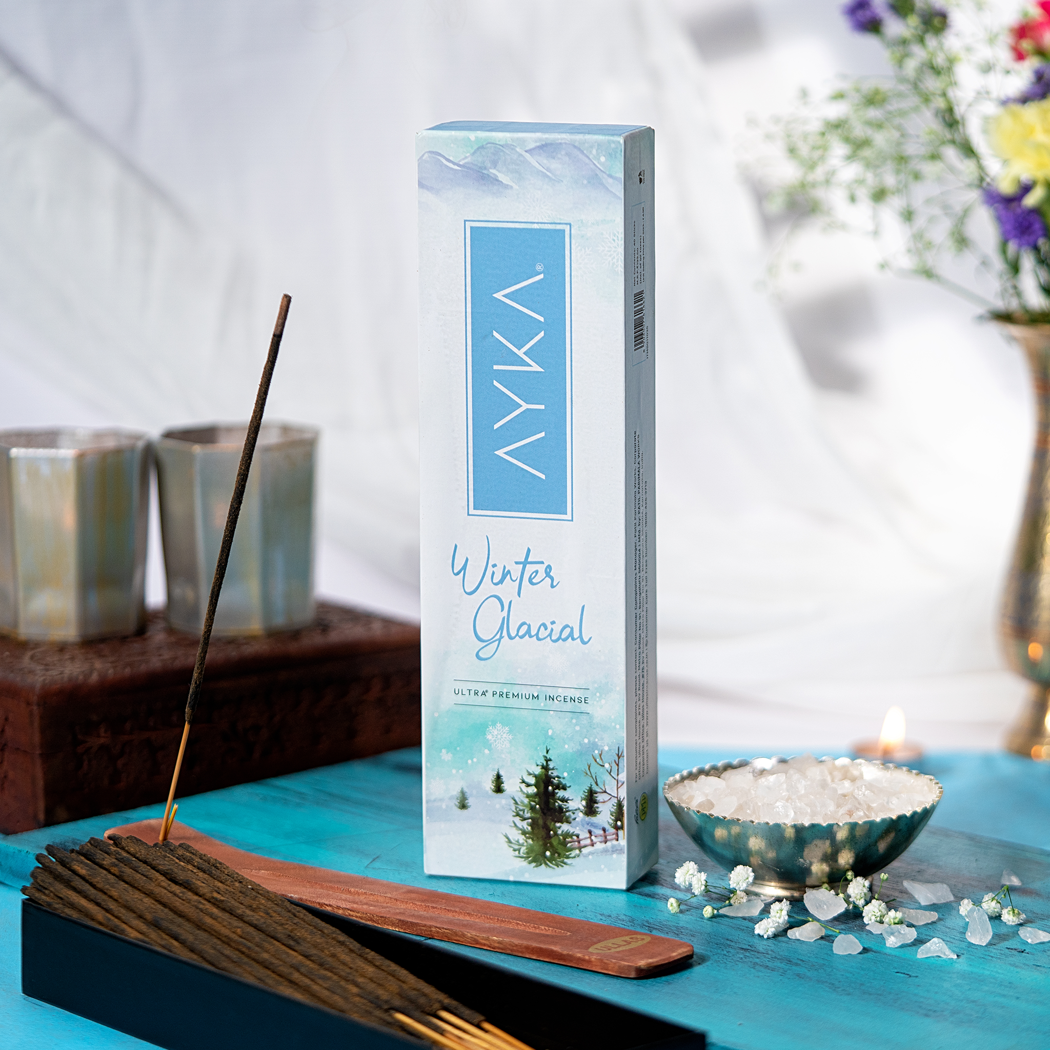 Ullas Ayka Winter Glacial Premium Agarbathi