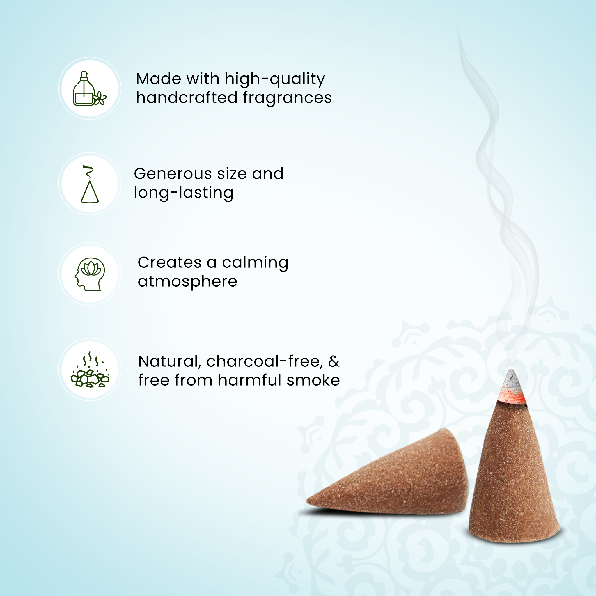 7 Chakras Incense Cones