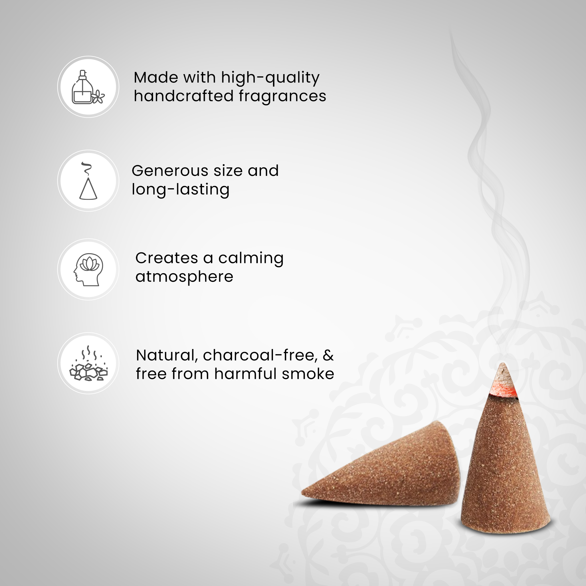Oudh Incense Cones