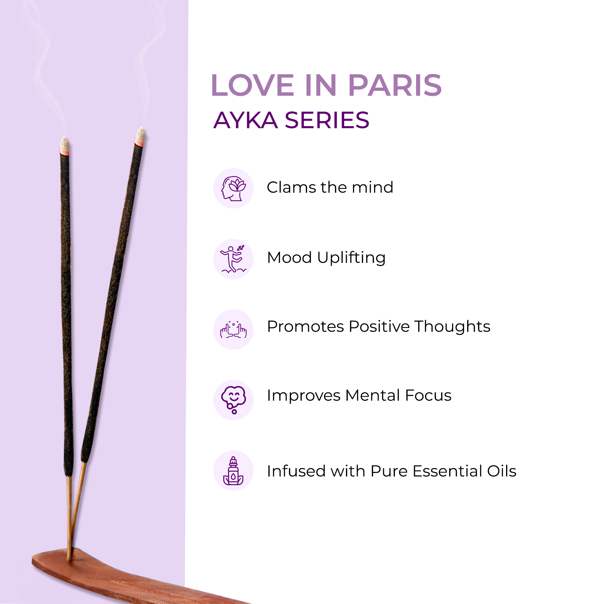 Ullas Ayka Love in Paris Premium Agarbathi