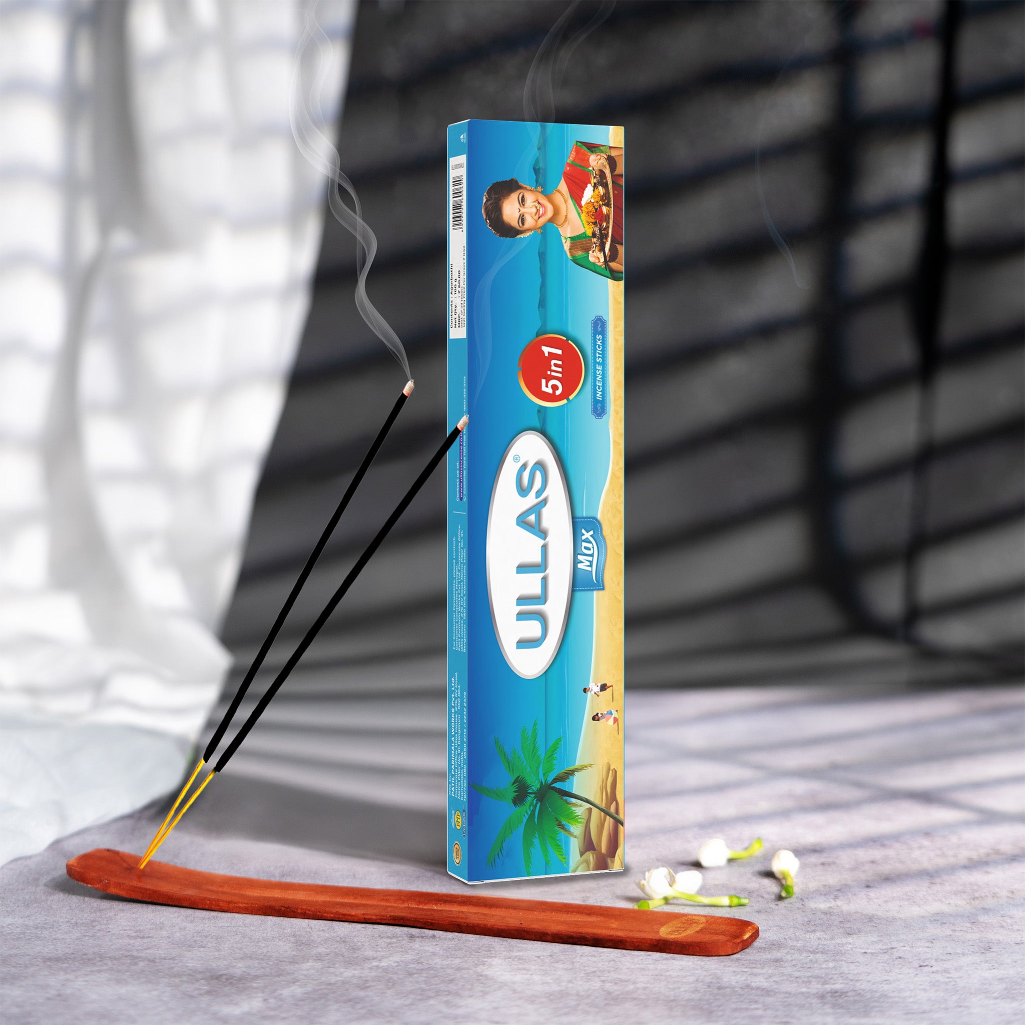 Wooden Agarbathi Stand