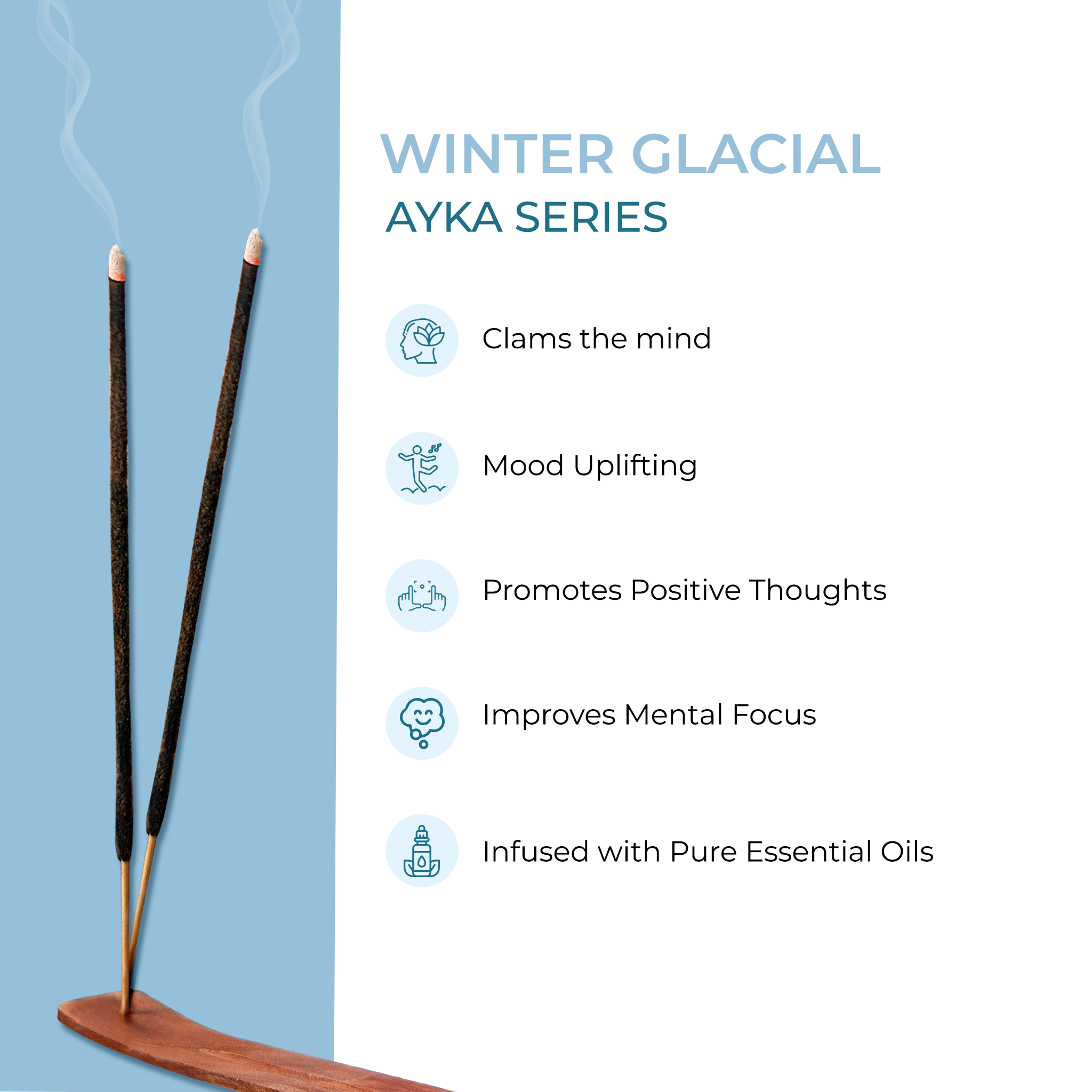 Ullas Ayka Winter Glacial Premium Agarbathi