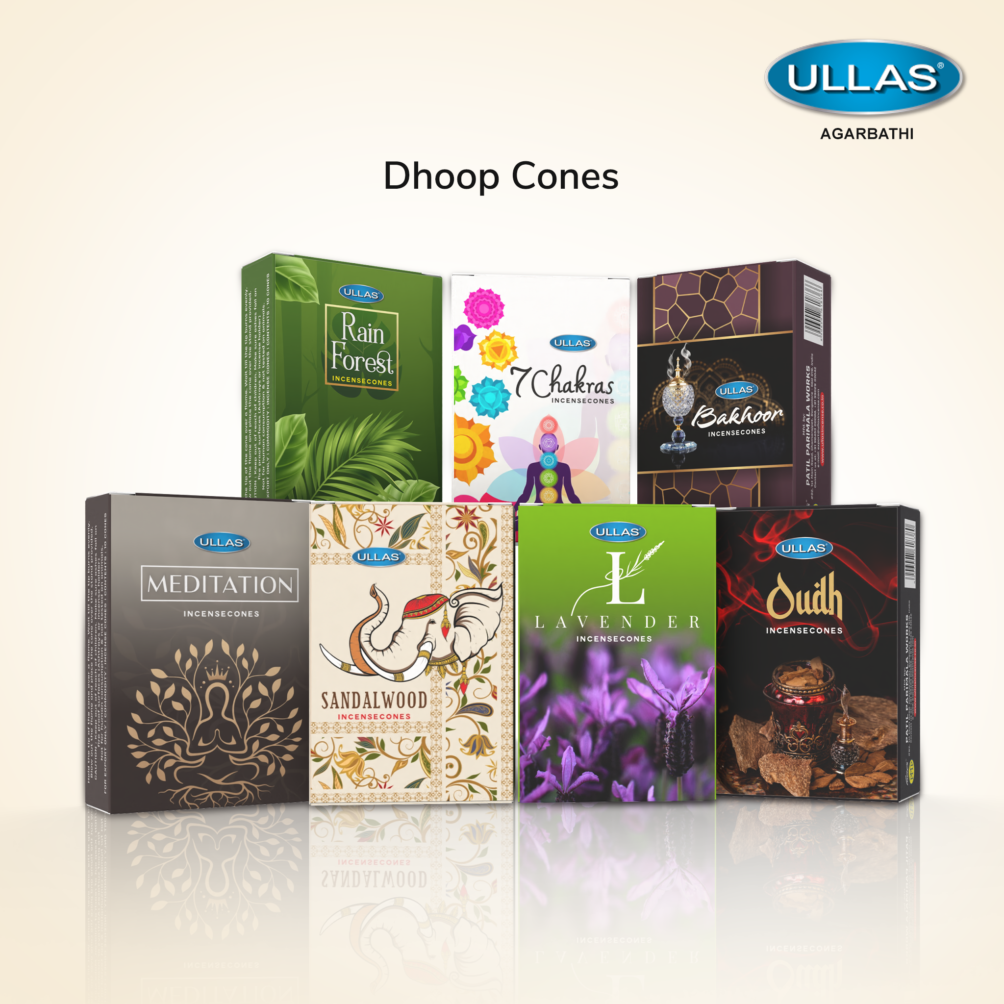 Sandalwood Incense Cones