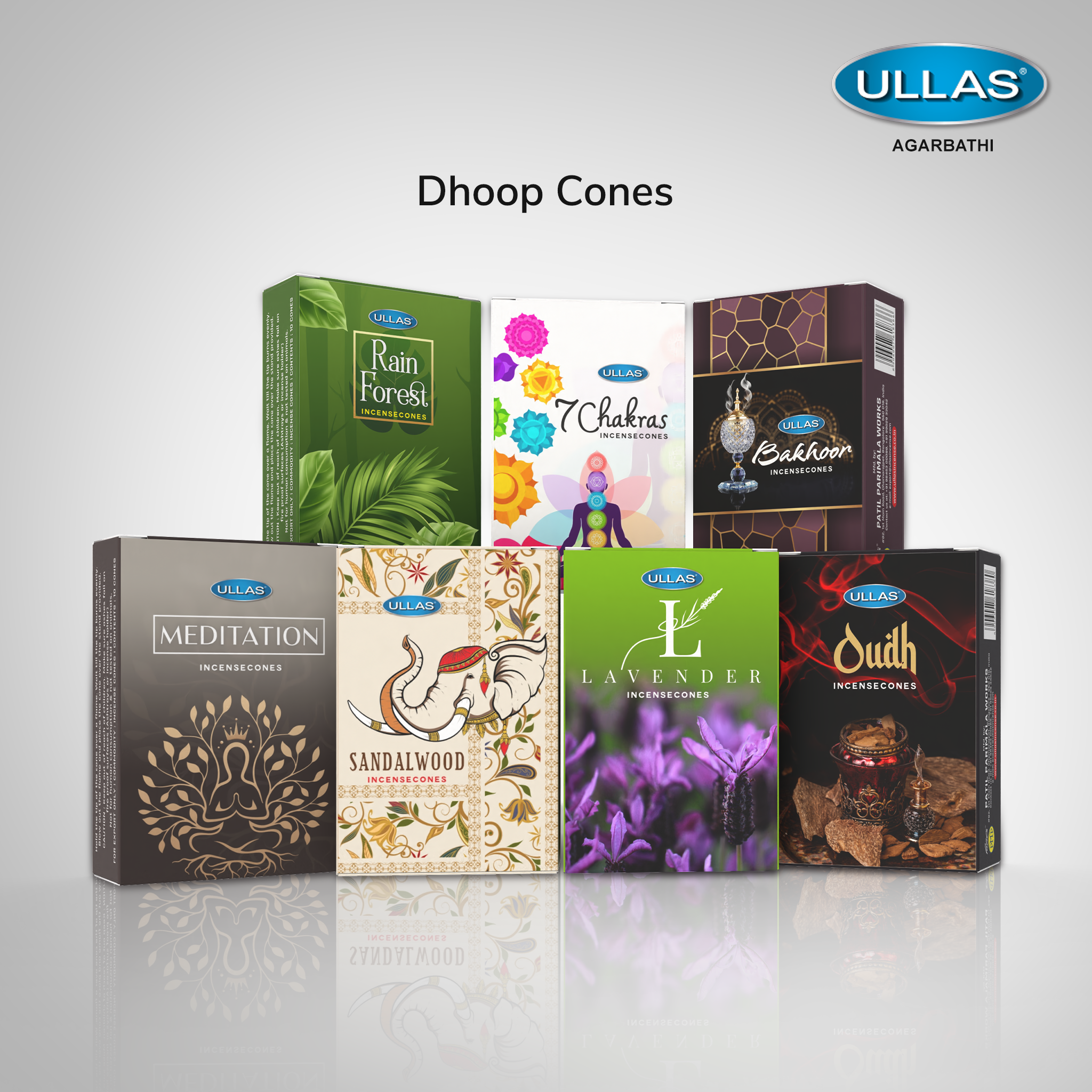 Oudh Incense Cones