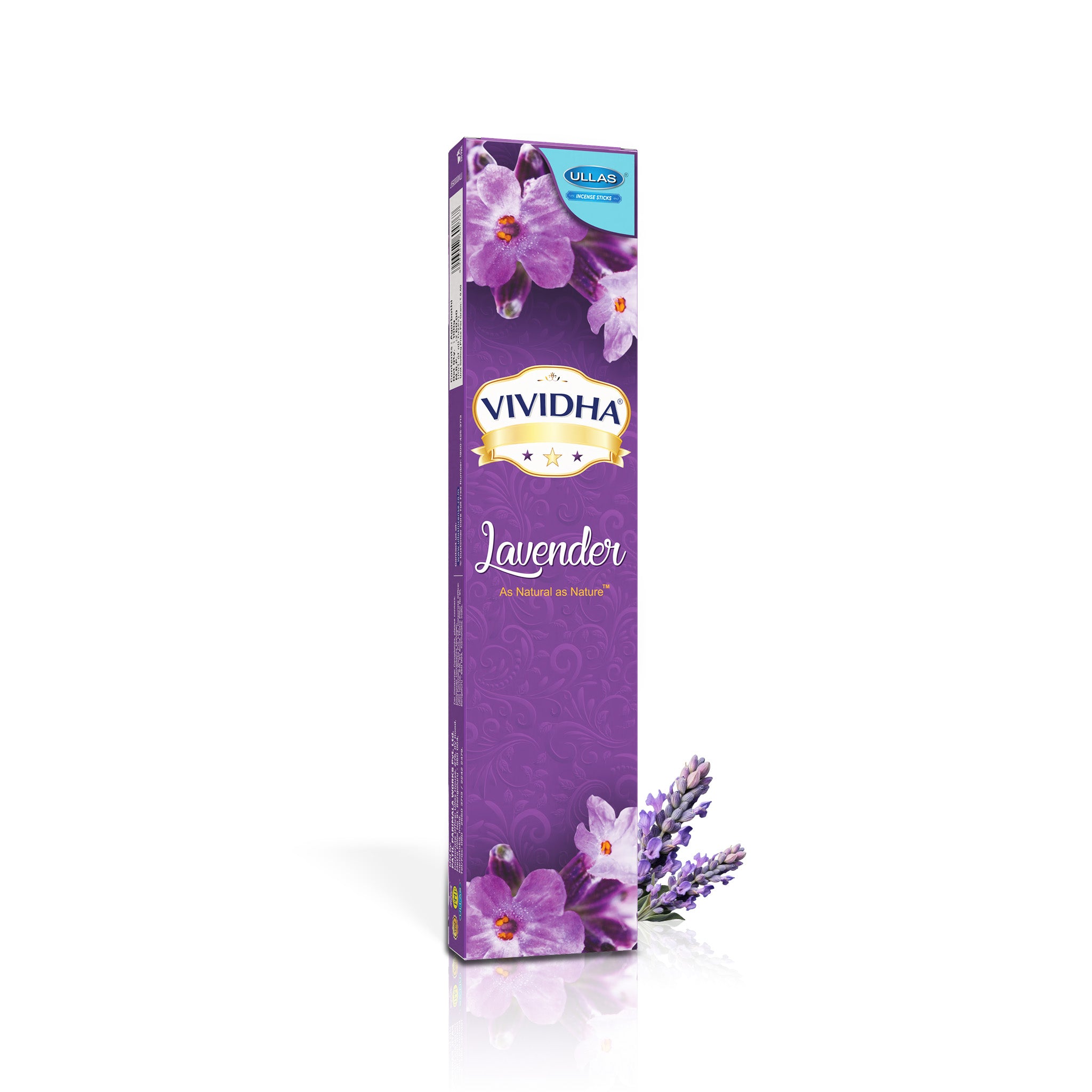 Ullas Vividha Lavender Agarbathi - Incense...