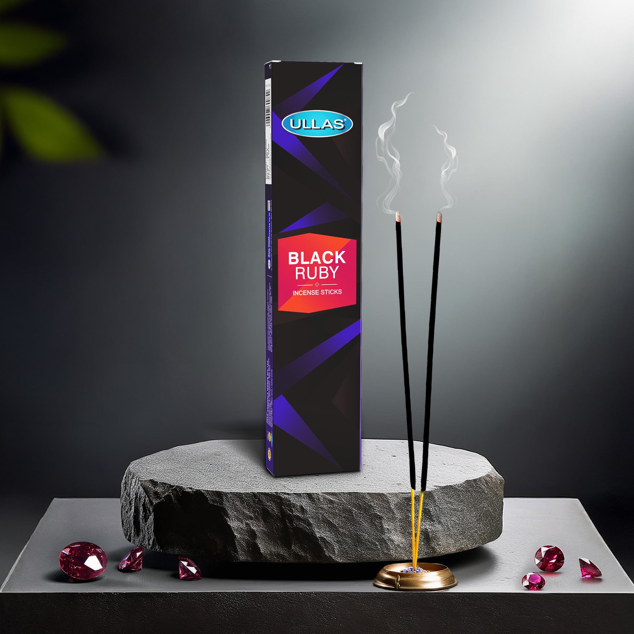Ullas Black Ruby Agarbathi -  Incense Stic...