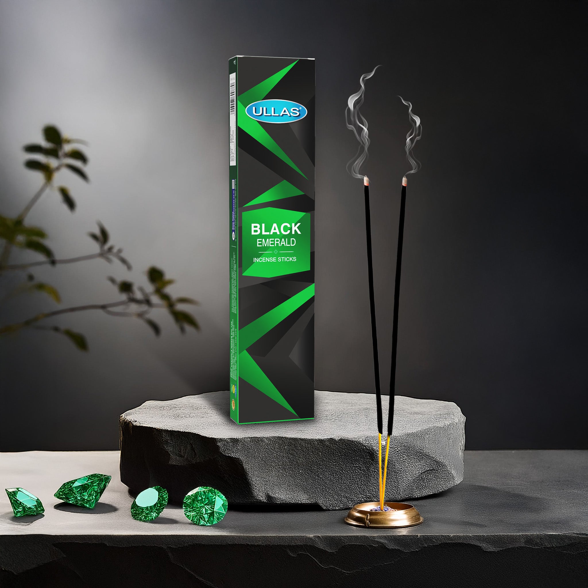 Ullas Black Emerald Agarbathi 100g 
