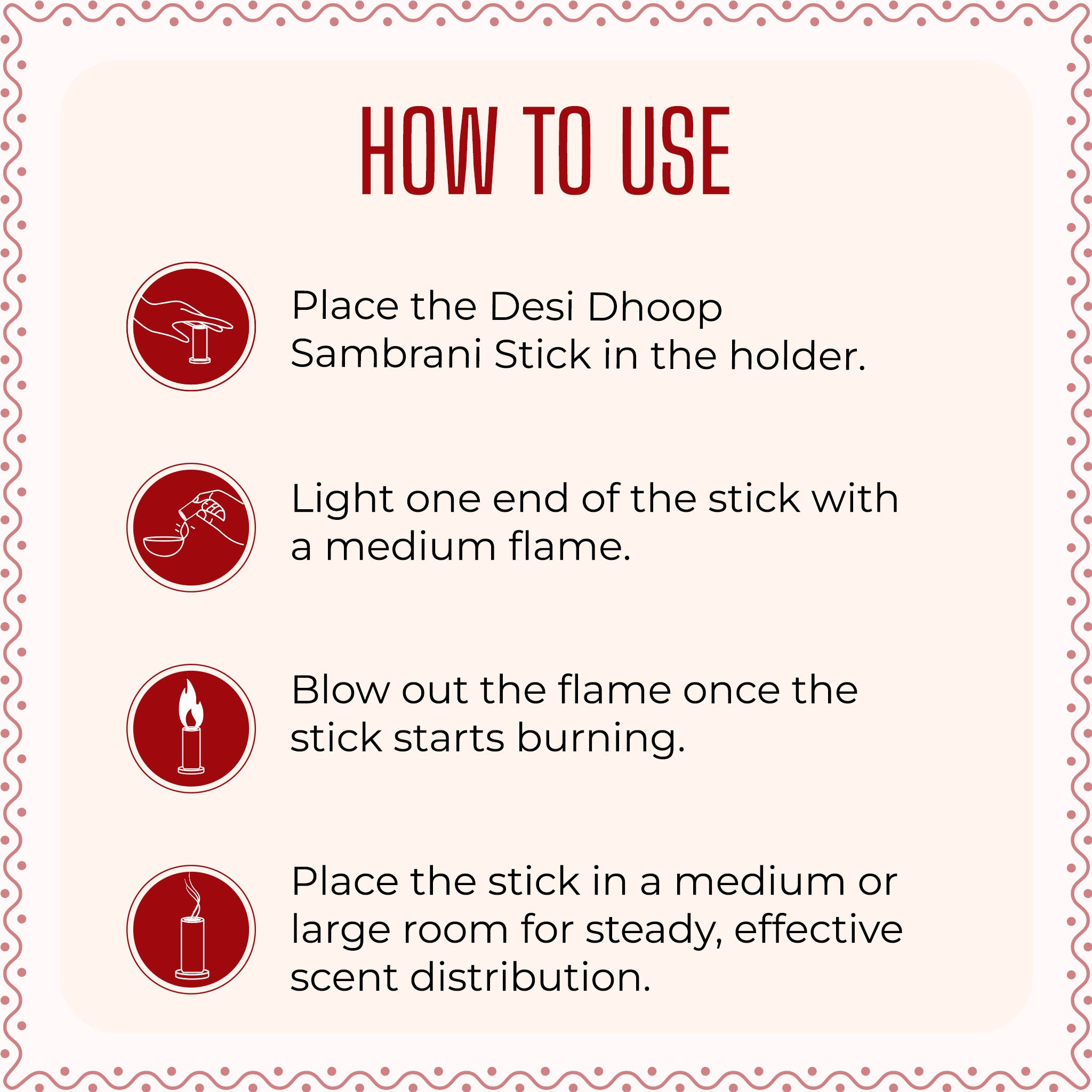 Desi Dhoop Sticks (20 sticks)