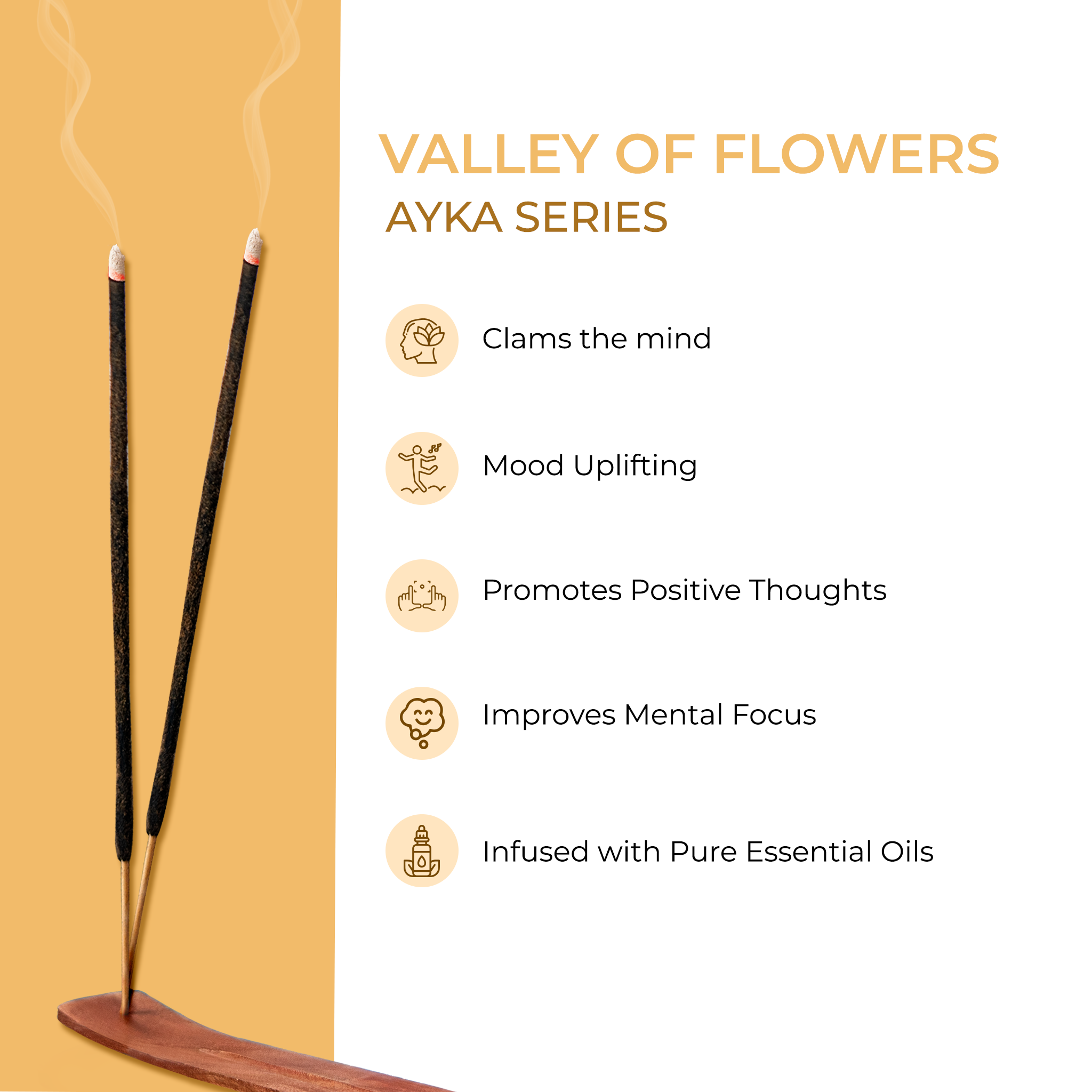 Ullas Ayka Valley of Flowers Premium Agarbathi