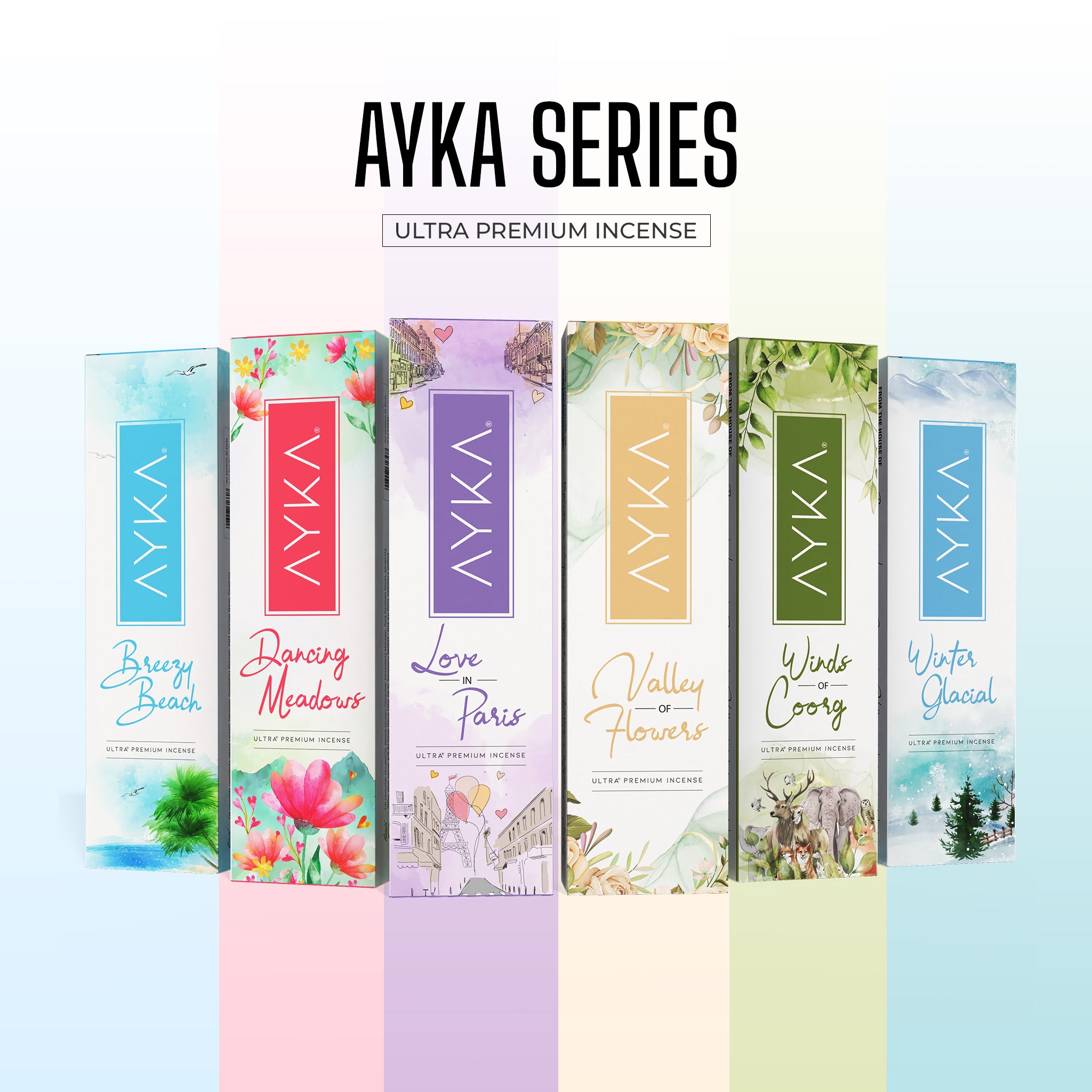 Ullas Ayka Dancing Meadows Premium Agarbathi