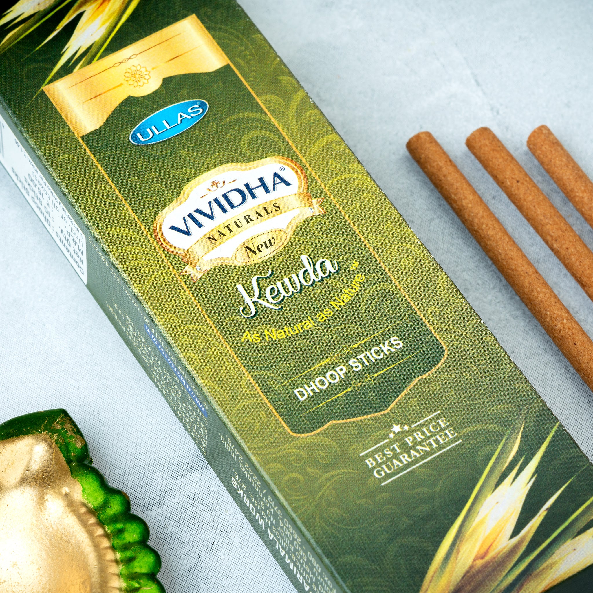 Kewda Scented Bambooless Dhoop Sticks