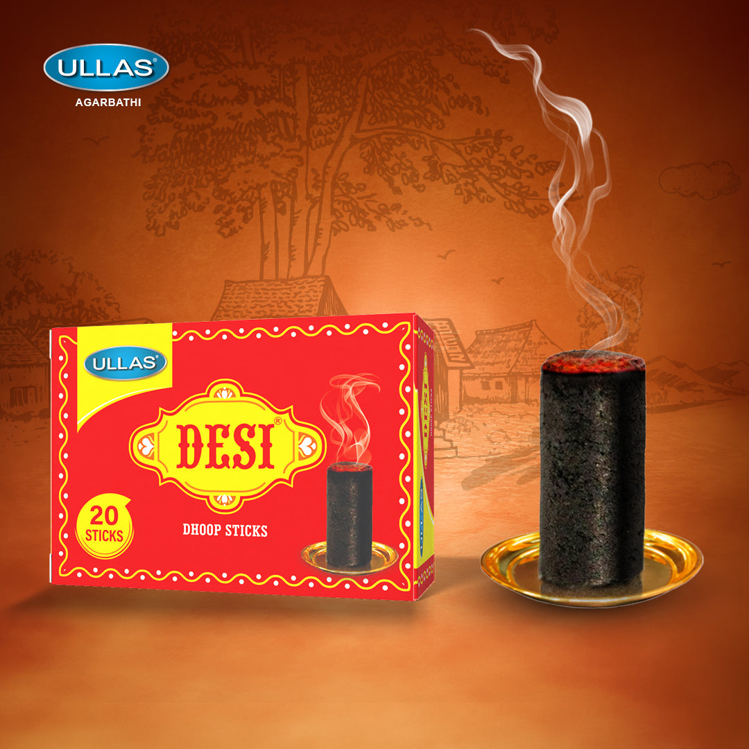  Ullas Desi Dhoop Sticks 