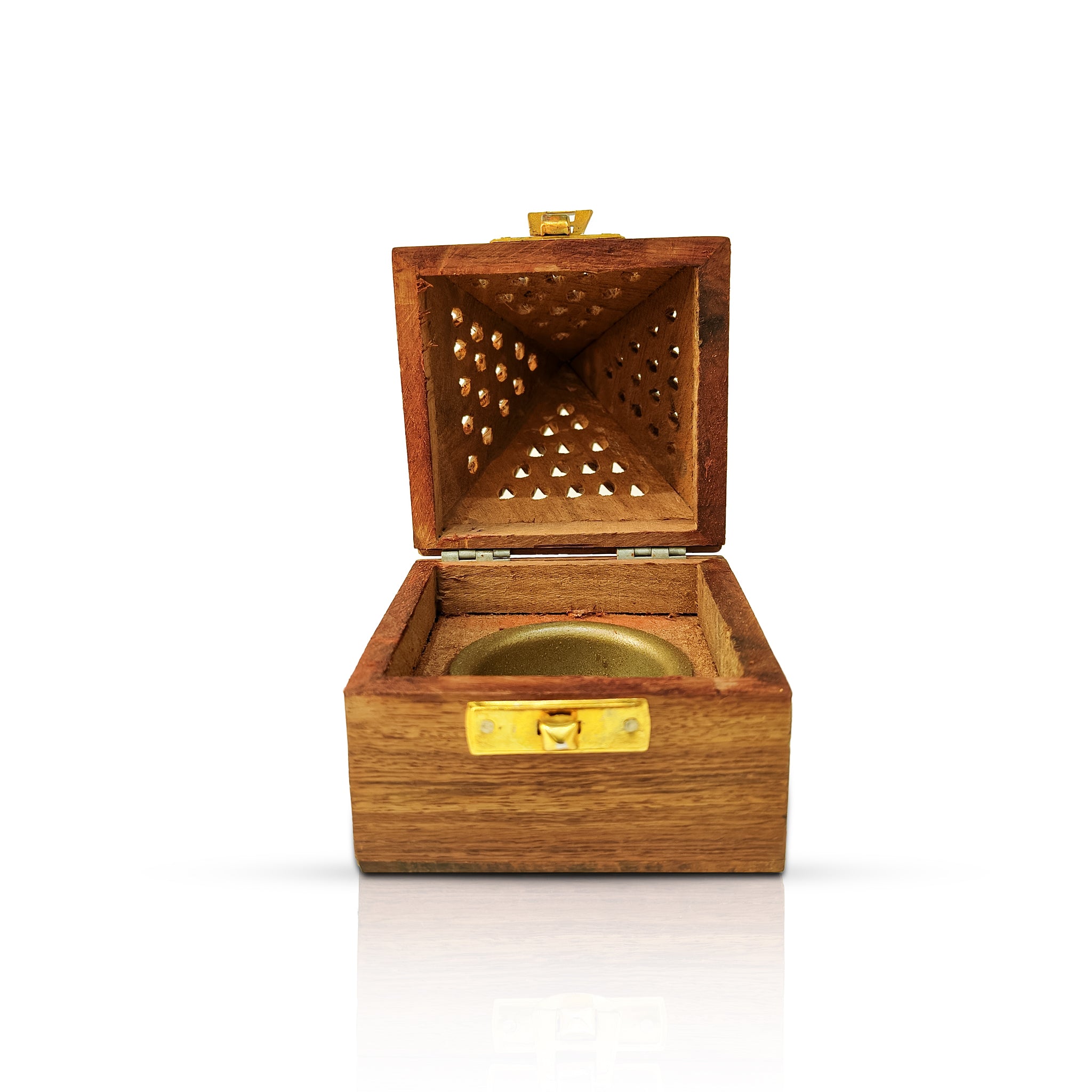 Wooden Sambrani/Dhoop Box