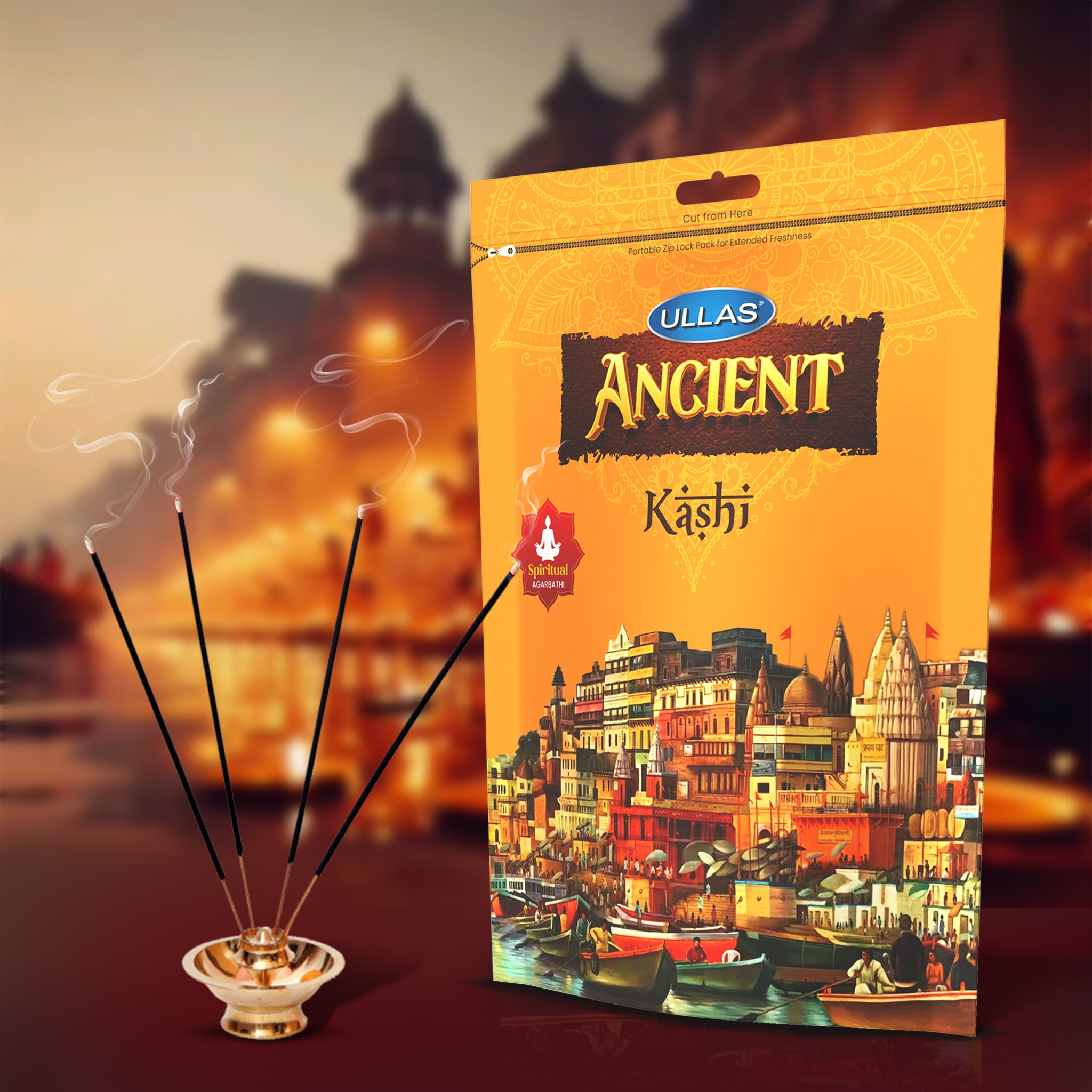 Ullas Ancient Kashi Agarbathi 450g