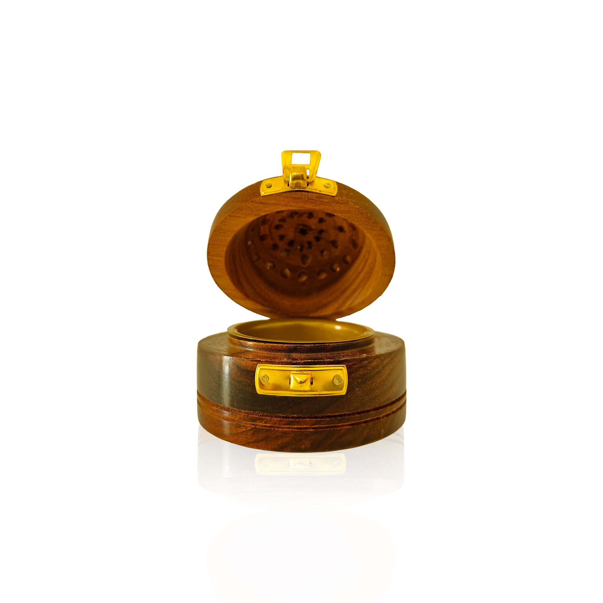 Traditional Hanging Wooden Dhoop Box