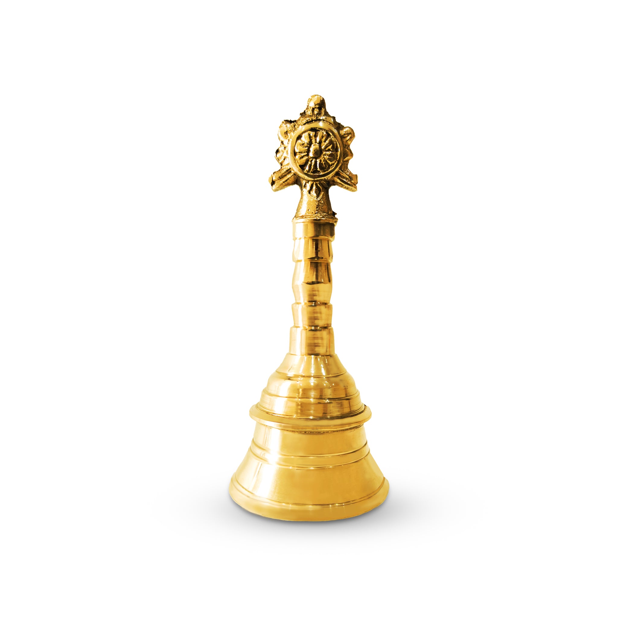 Divine Traditional Brass Shanku Chakra Bell