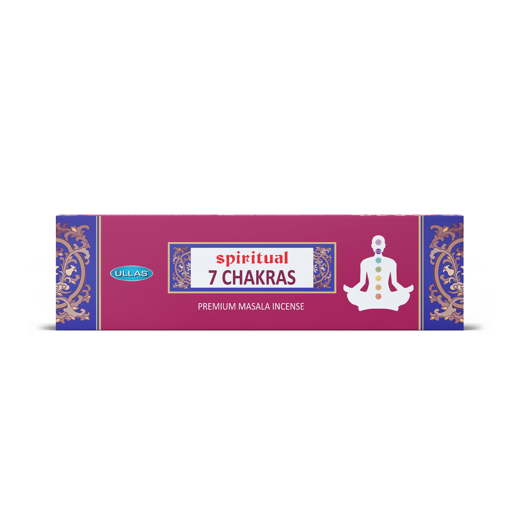 Buy Camphor Agarbatti- 7 Chakras from ULLAS Spiritual Collection