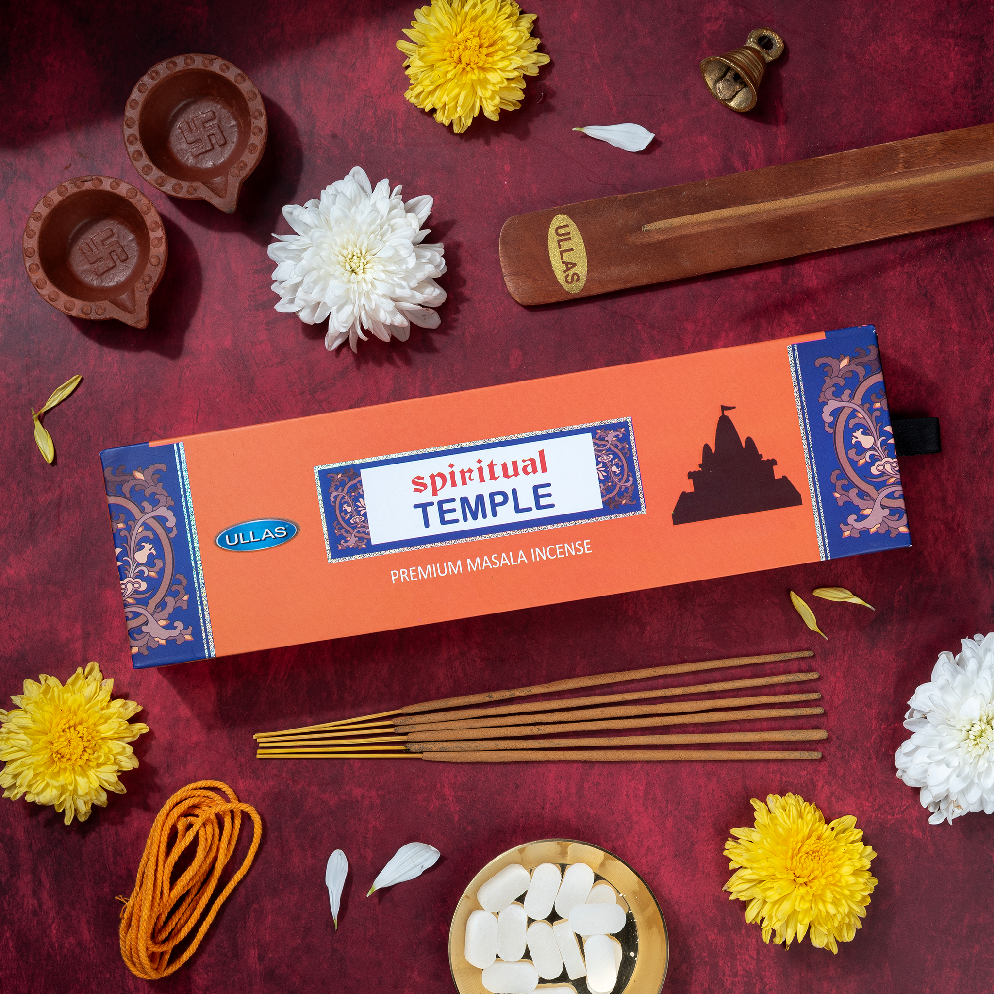Ullas Spiritual Temple Agarbathi - Incense...