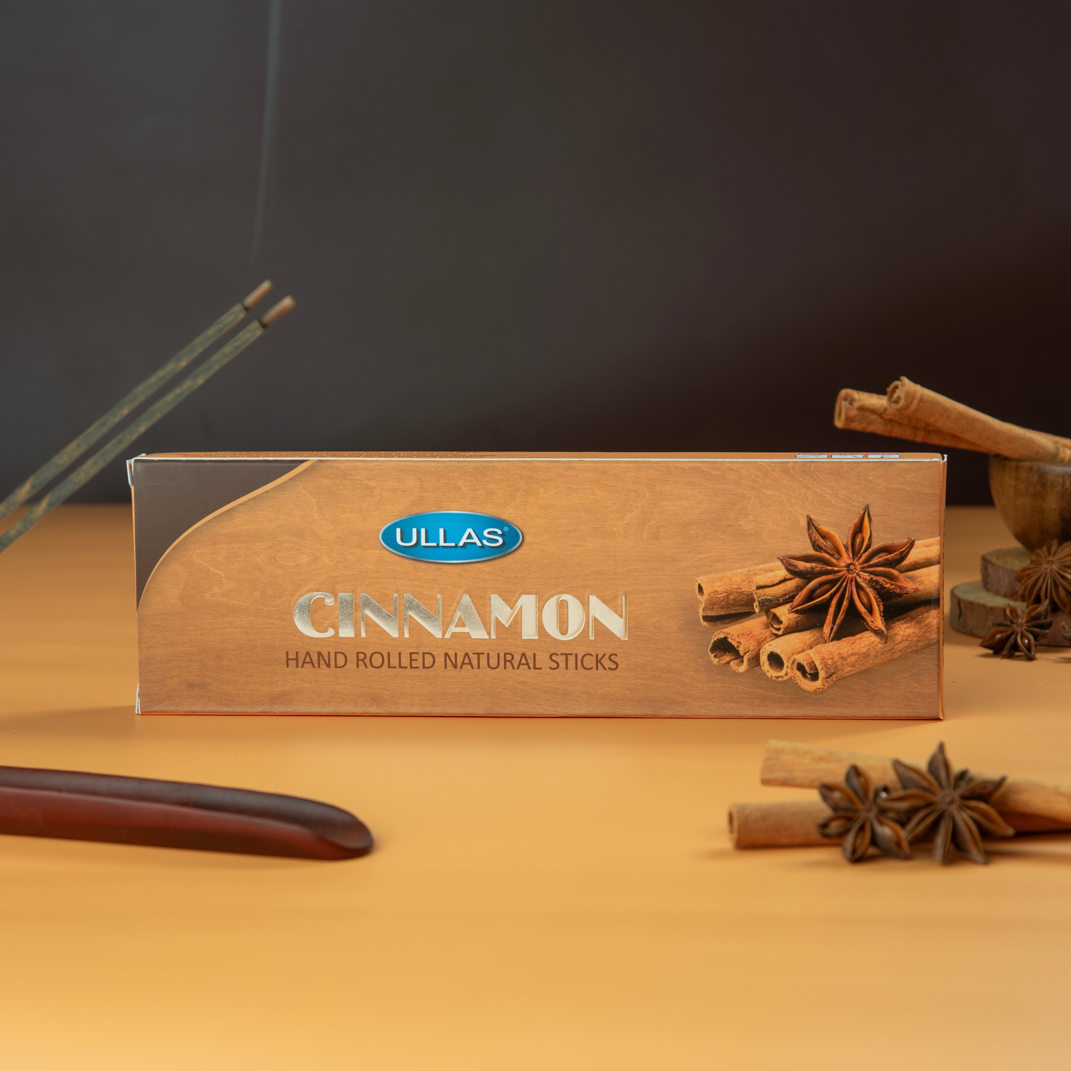 Ullas Cinnamon Hand Rolled Natural Stick
