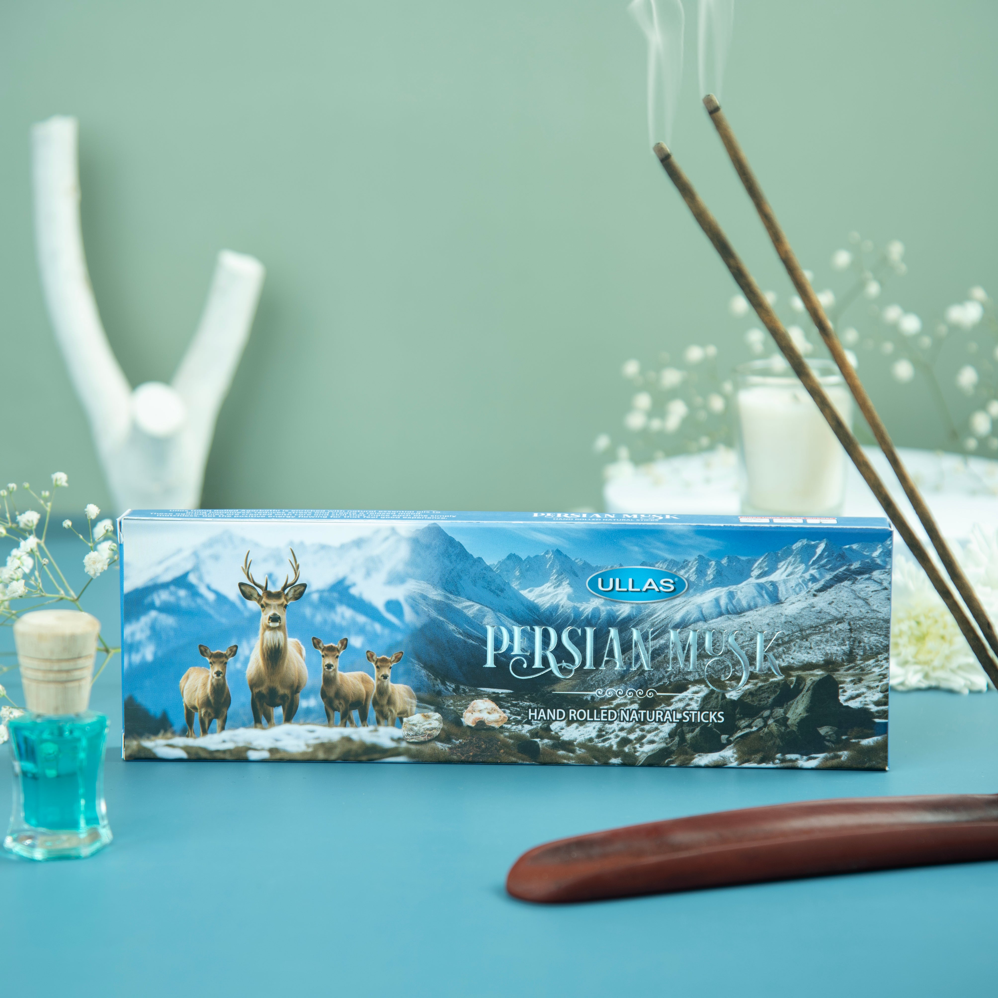 Ullas Persian Musk Hand Rolled Natural Sticks