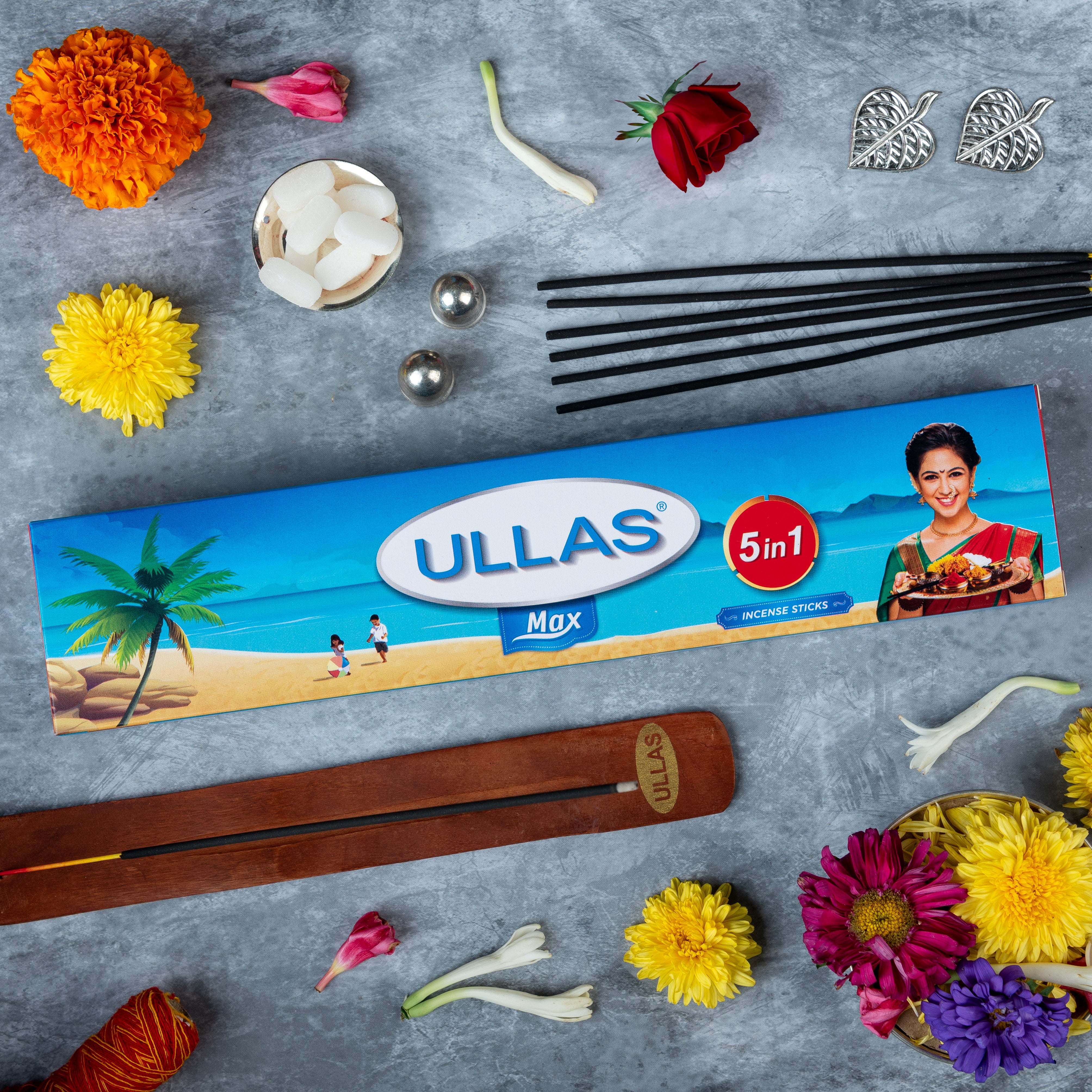 Ullas Max 5 in 1 Agarbathi 