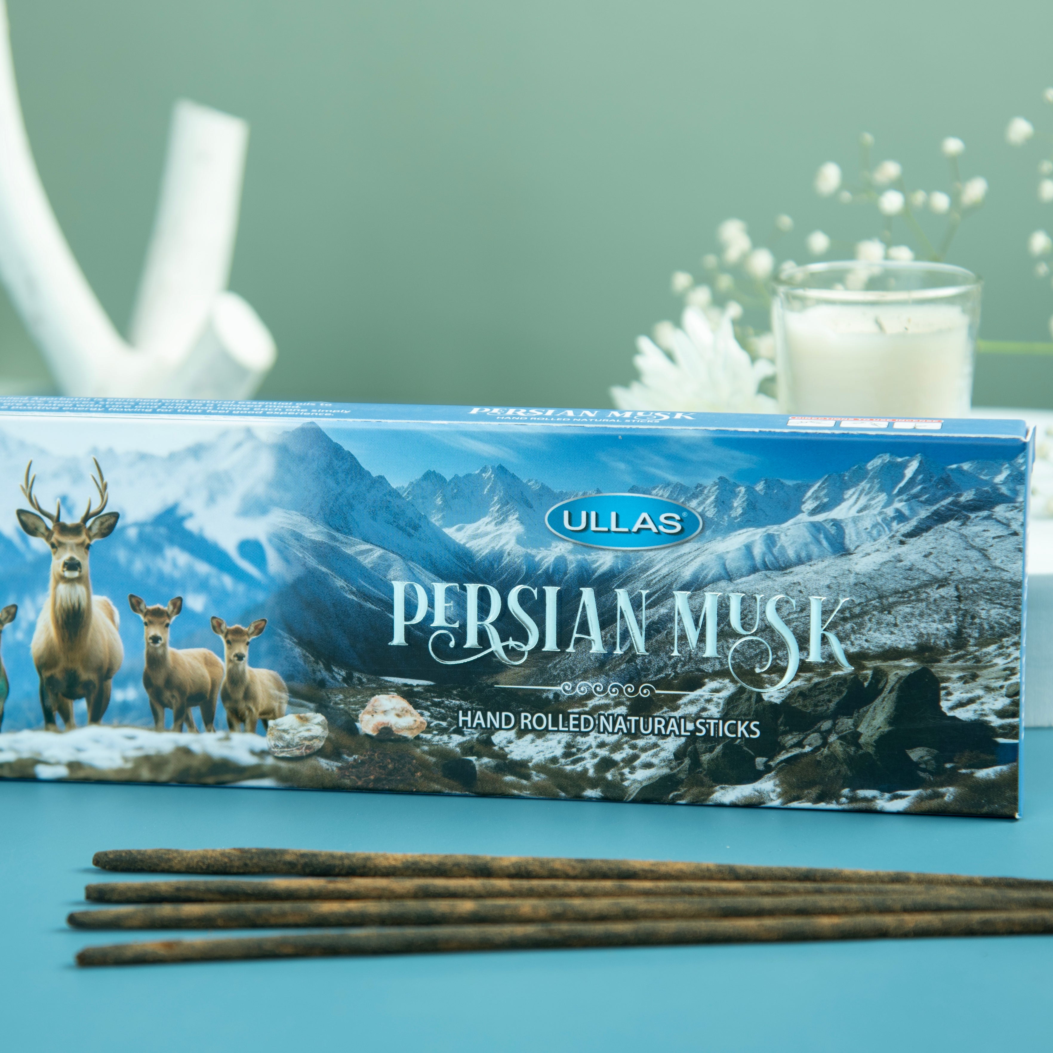 Persian Musk Hand-Rolled Incense Sticks - ...