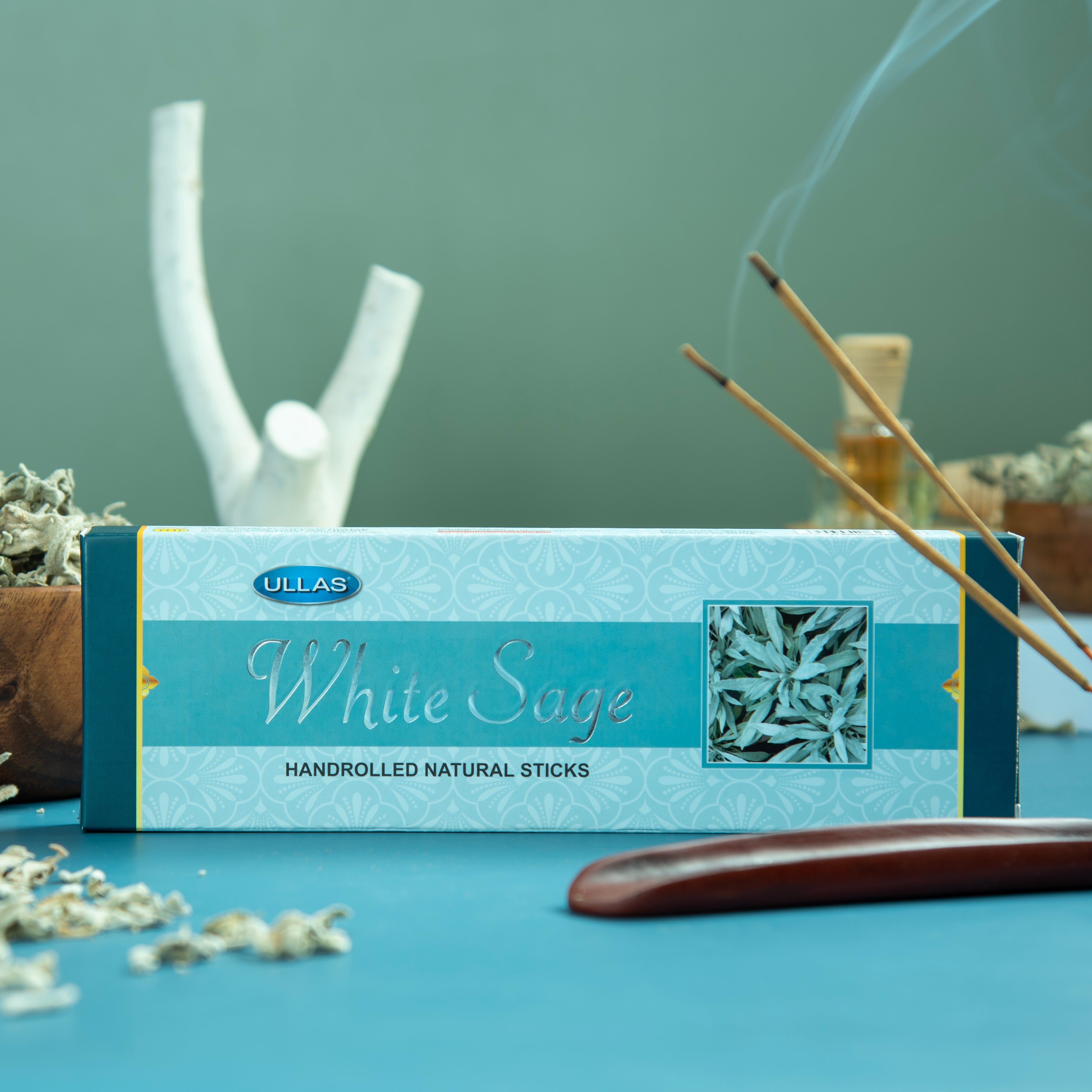 White Sage Agarbathi - Incense Sticks with...
