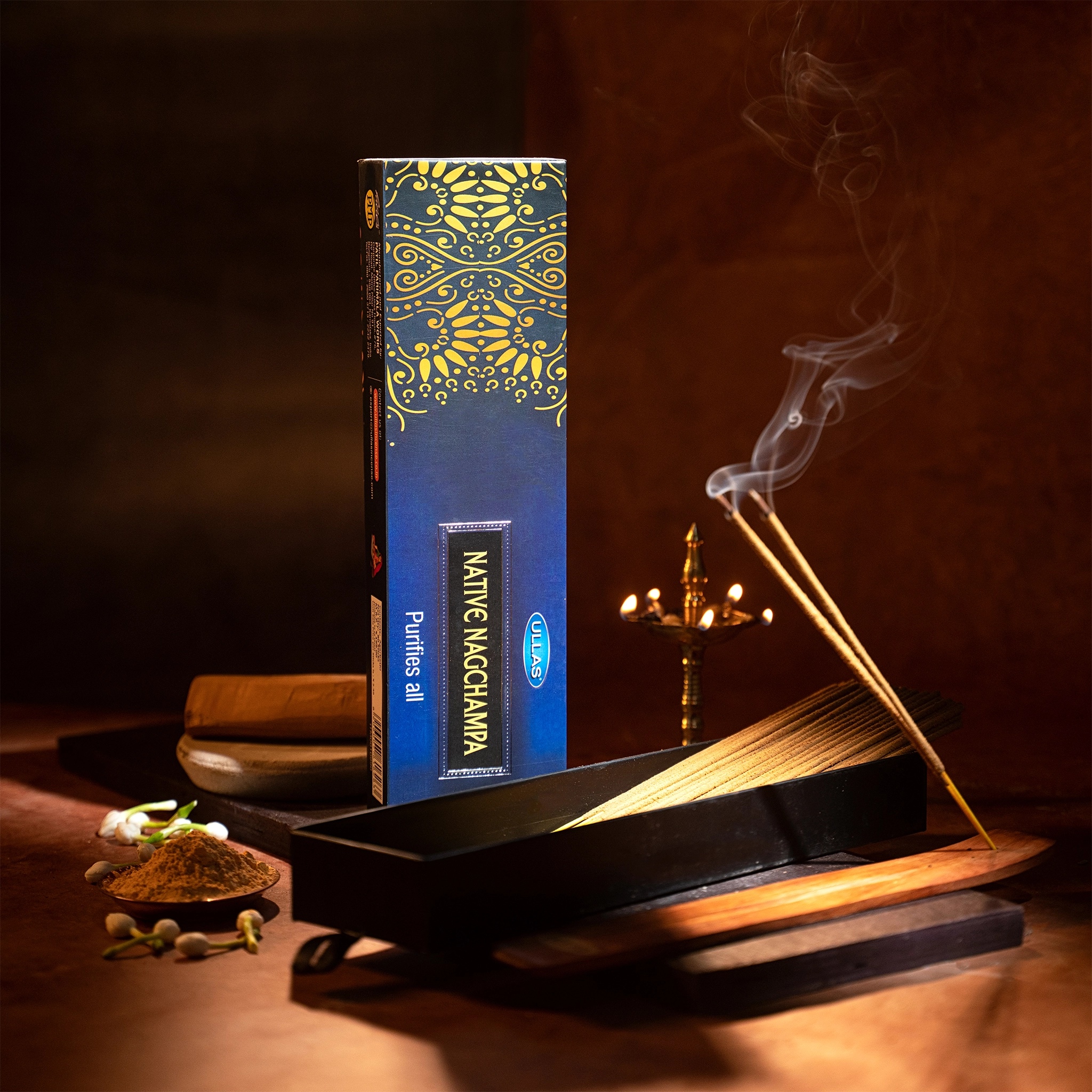 Ullas Native Nagachampa - Incense Sticks w...