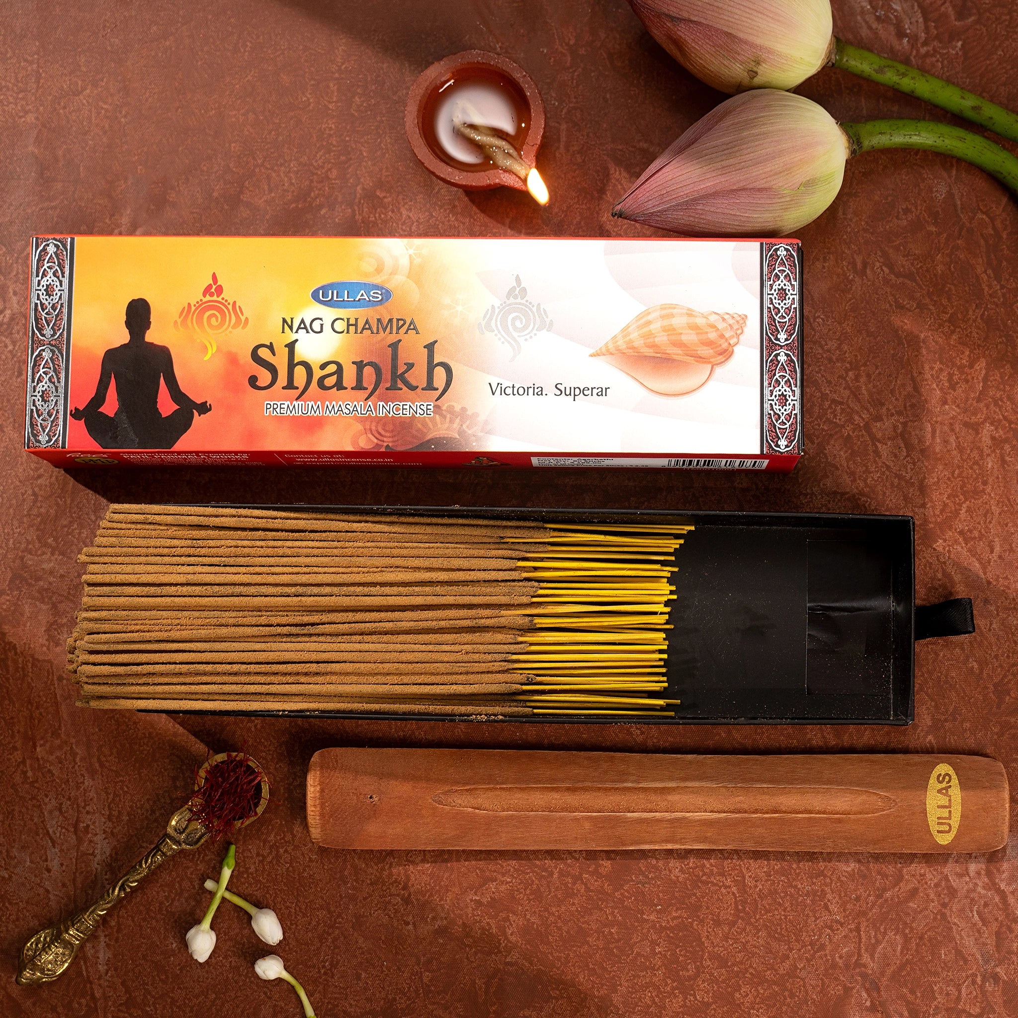 Ullas Shank Nag Champa Agarbatti - Incense...