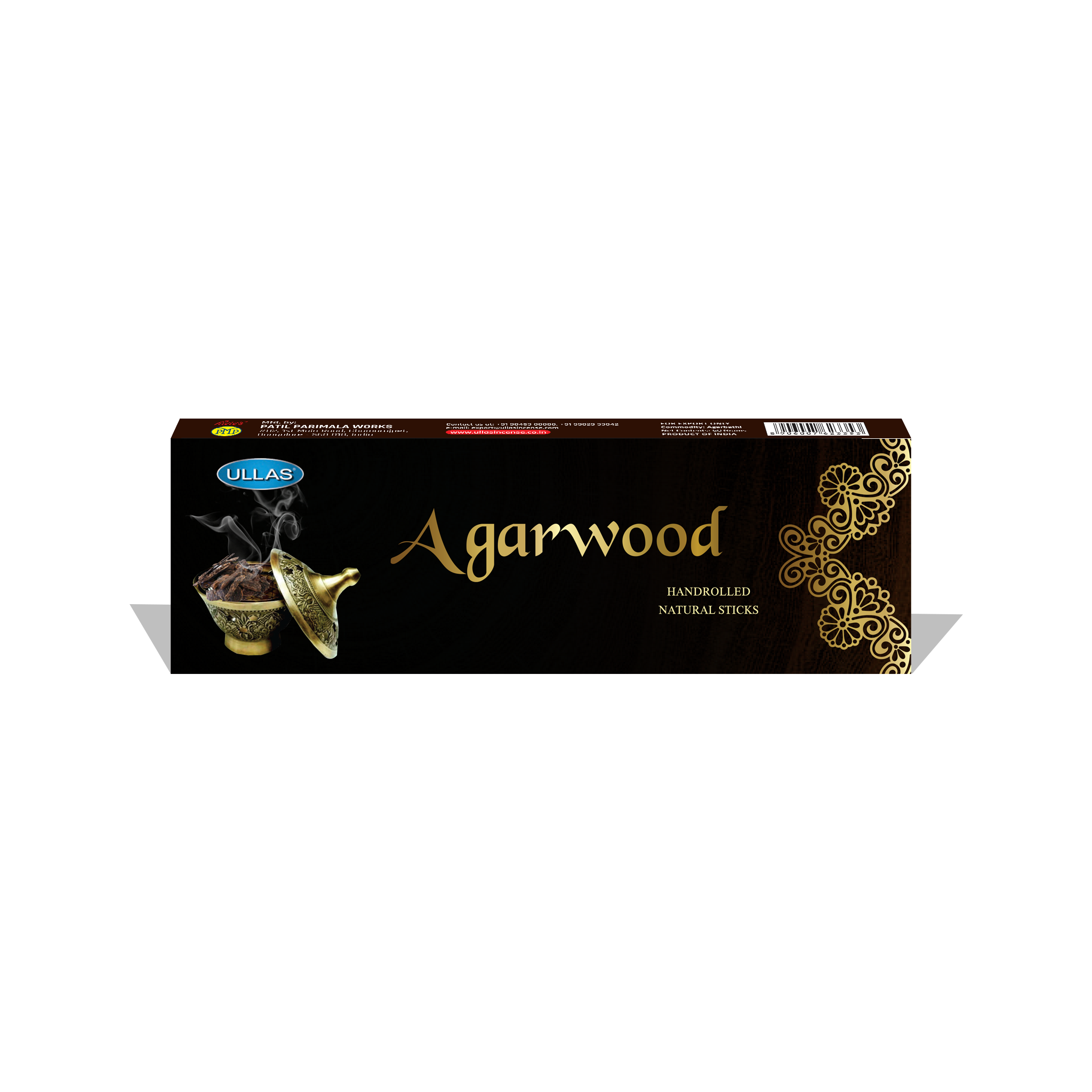 Ullas Agarwood Agarbathi – Premium Incense...